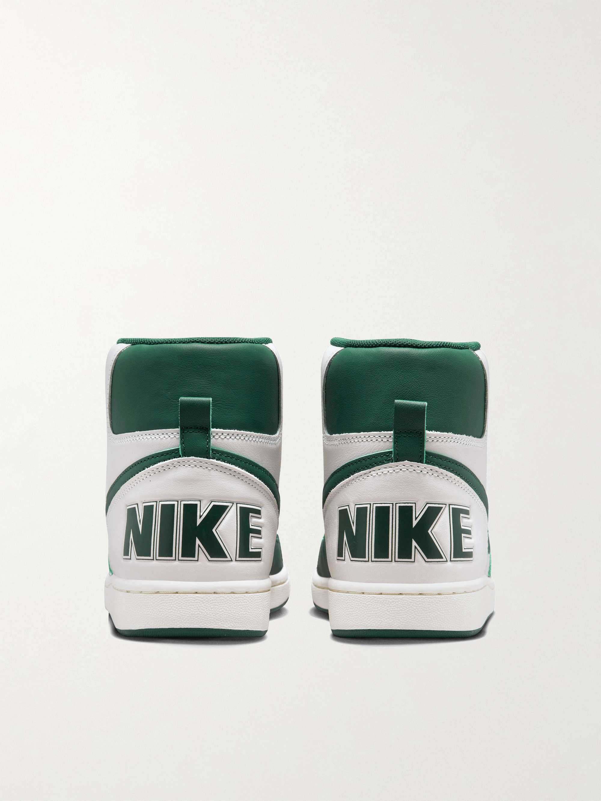 NIKE Terminator Leather High-Top Sneakers