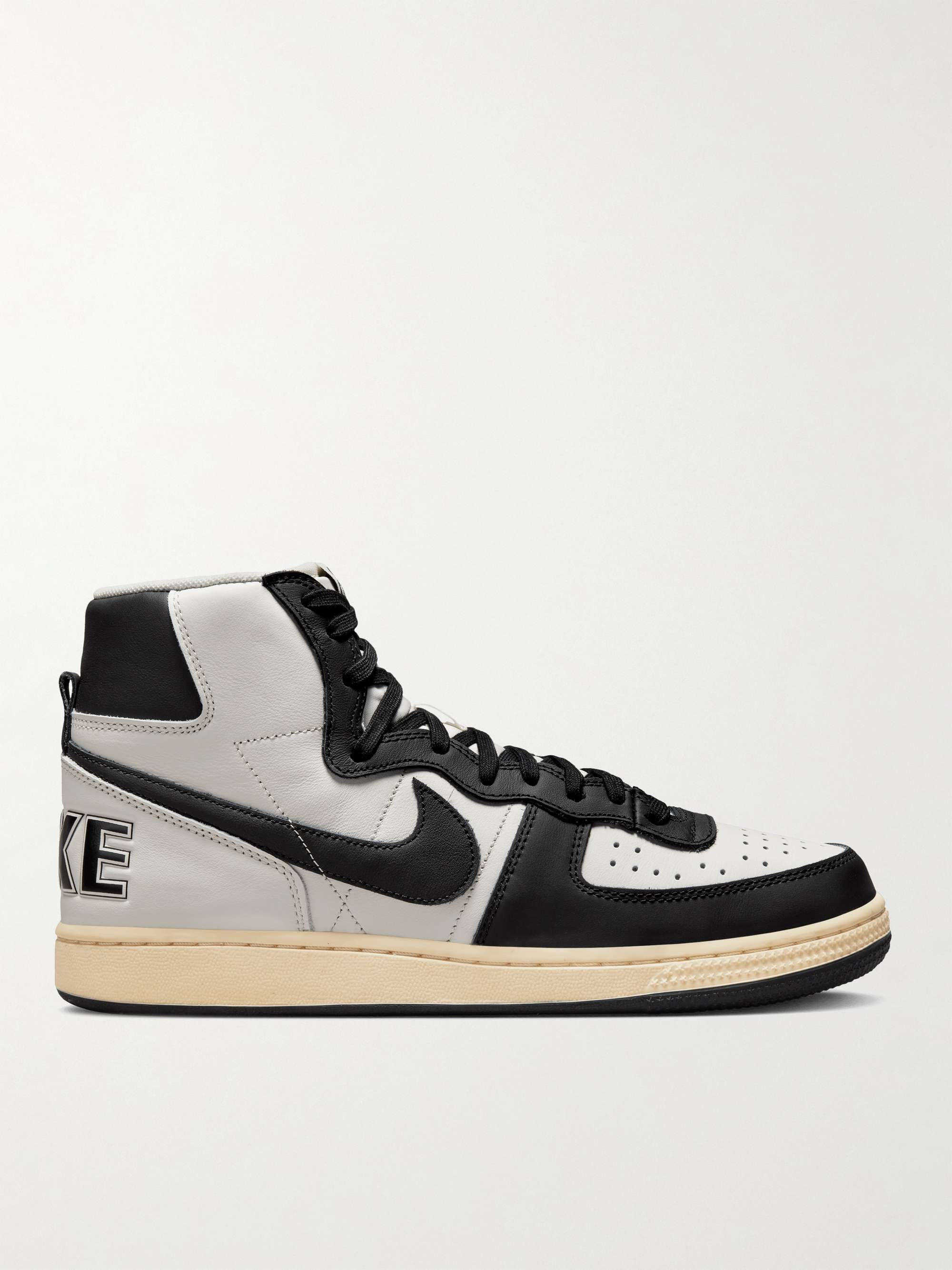 NIKE Terminator Leather High-Top Sneakers for Men | MR PORTER