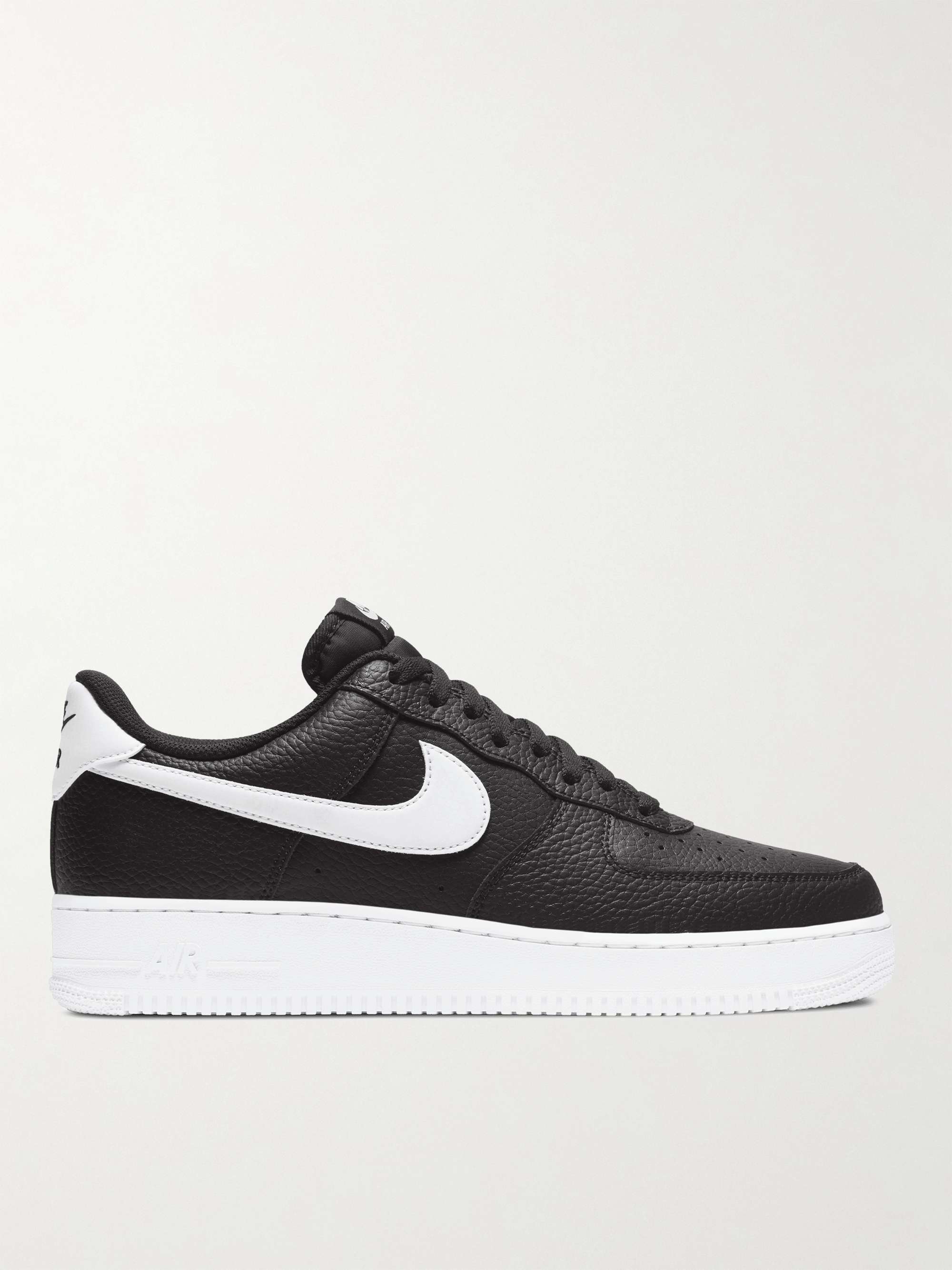 NIKE Air Force 1 '07 Full-Grain Leather Sneakers for Men | MR PORTER