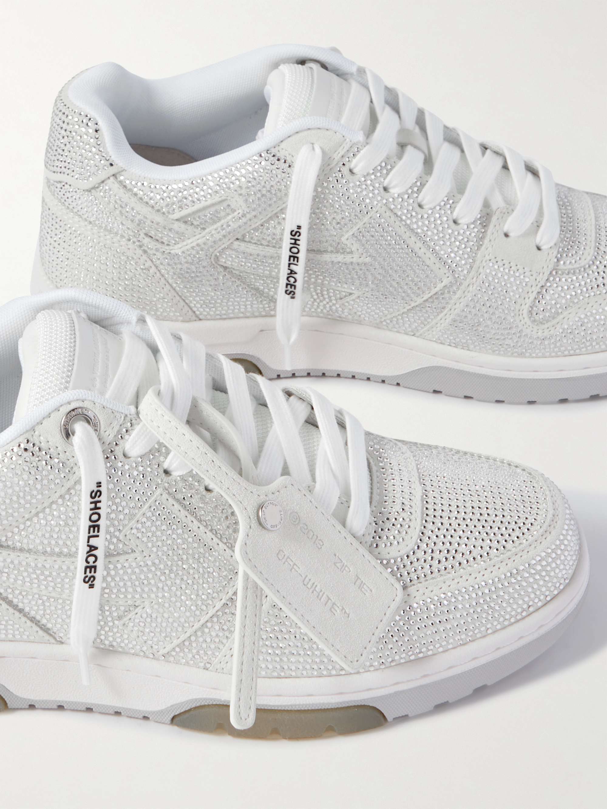 Shop Off-White Out Of Office Strass Crystal Sneakers