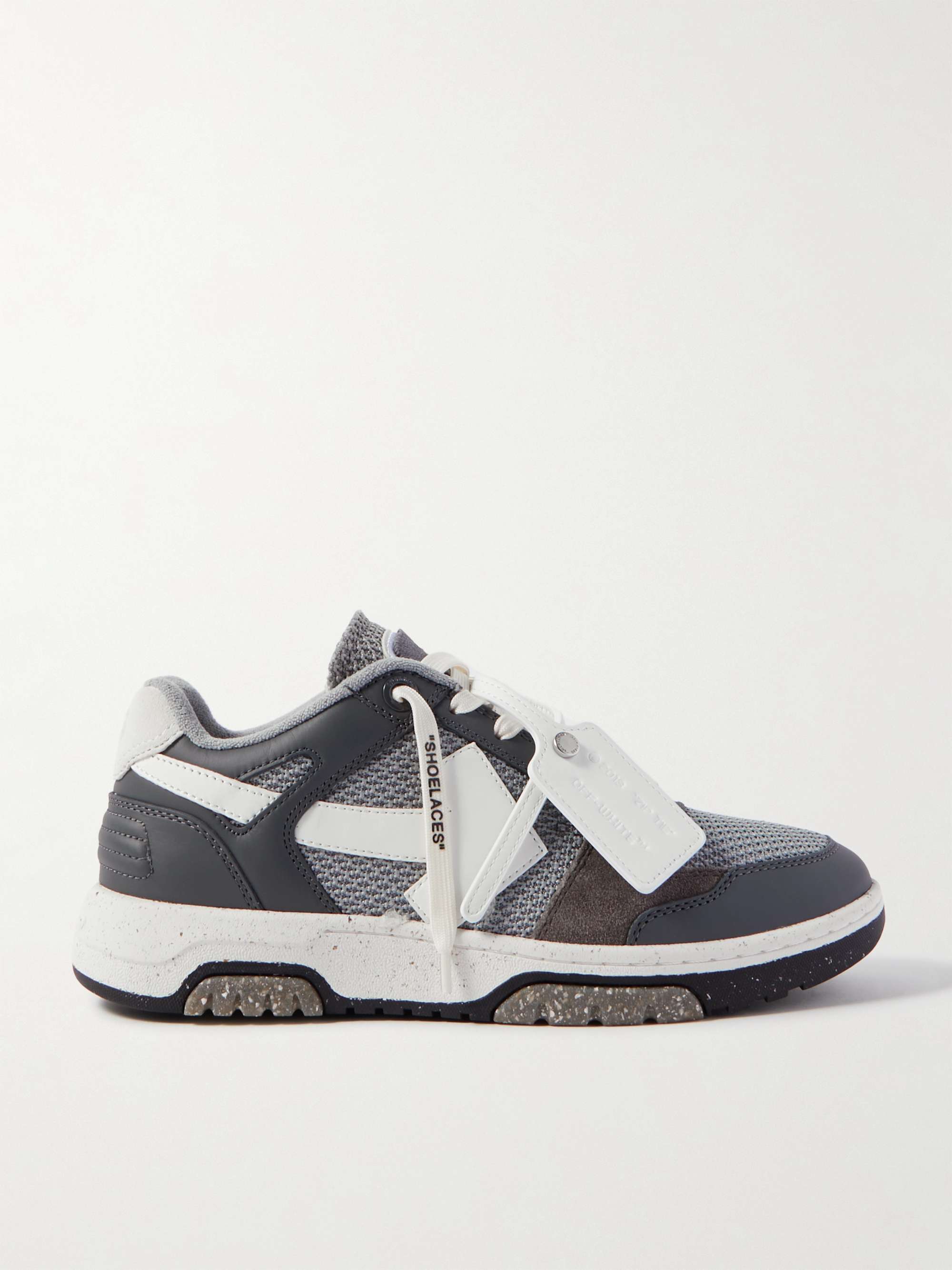 OFF-WHITE Out of Office Leather Sneakers for Men