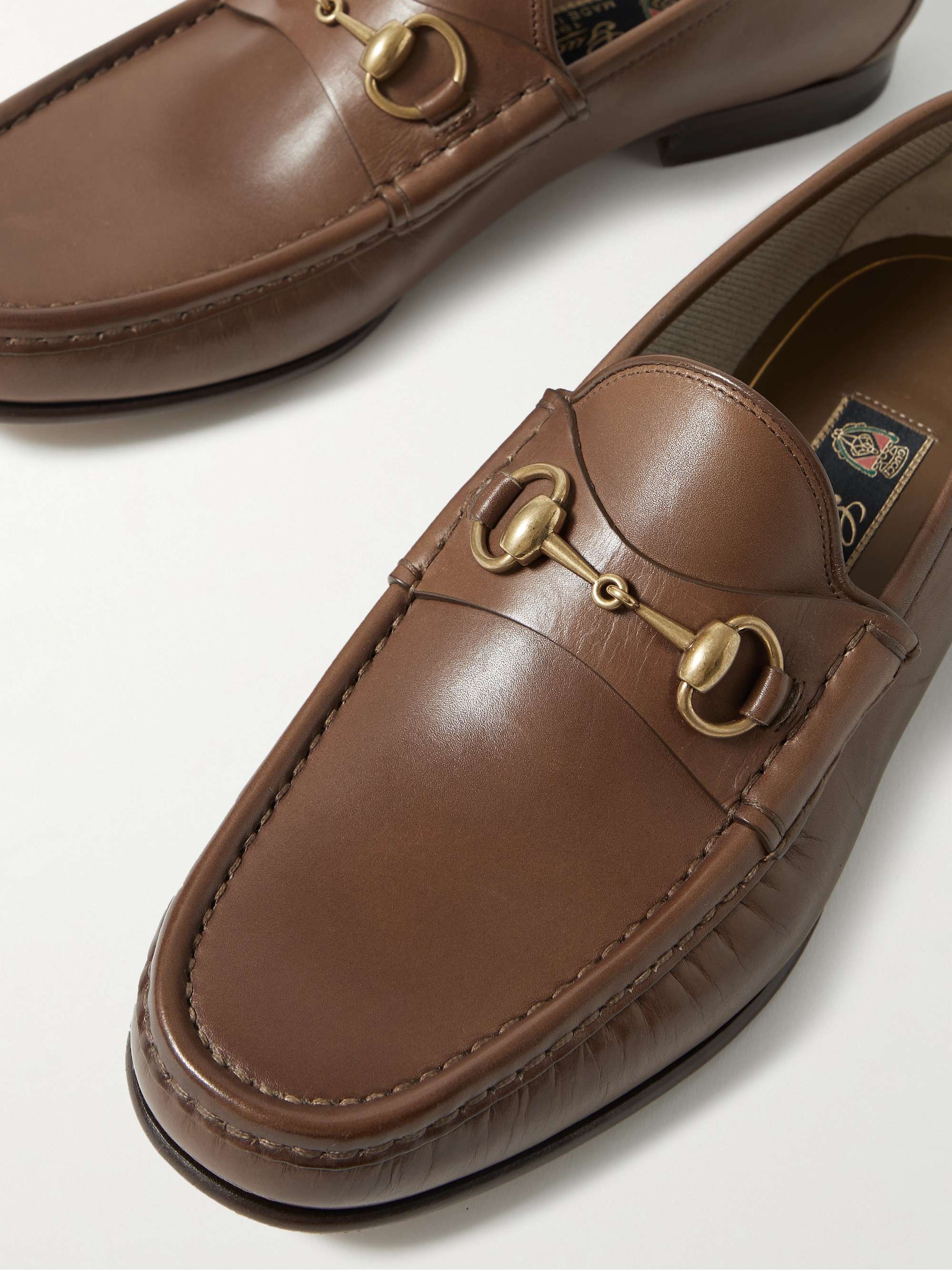 GUCCI Leather Loafers for Men | MR