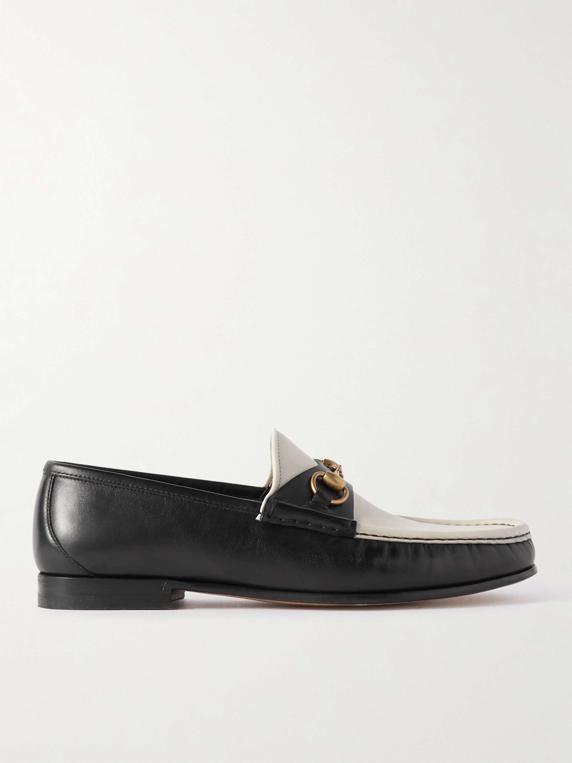 GUCCI Leather Loafers Men | MR PORTER