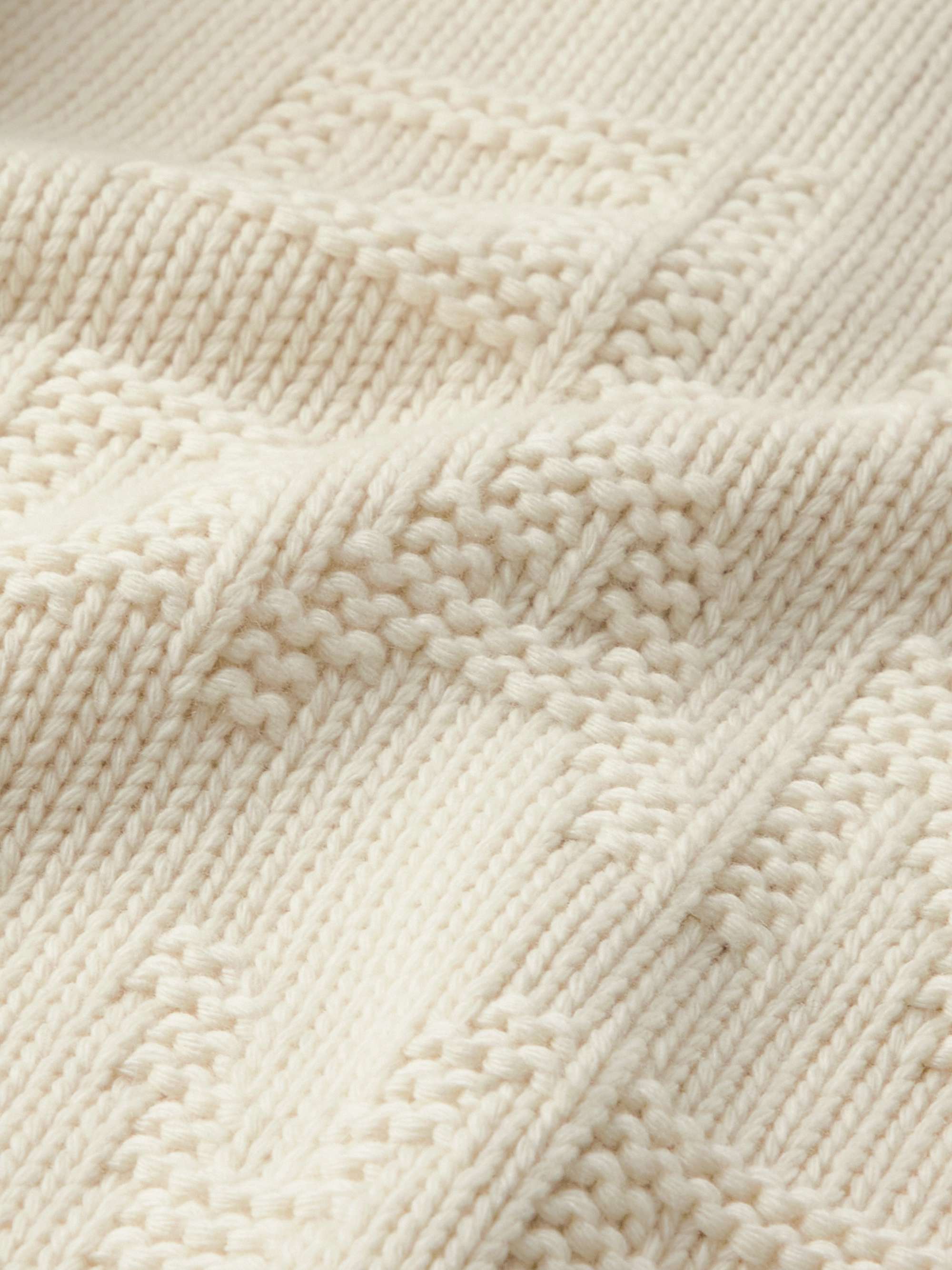 GUCCI Embroidered Wool-Jacquard Cardigan
