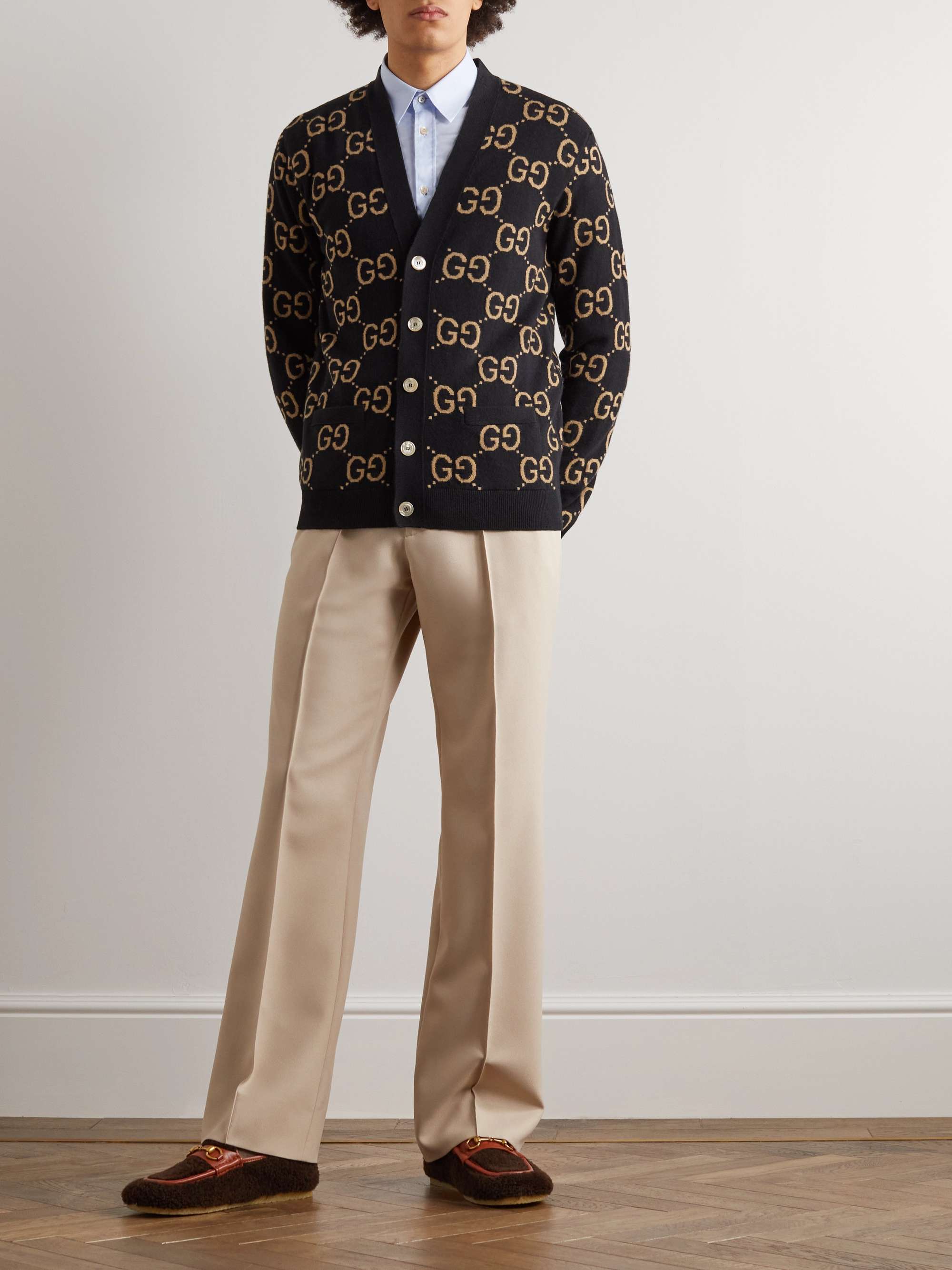 Gucci GG Jacquard Cardigan