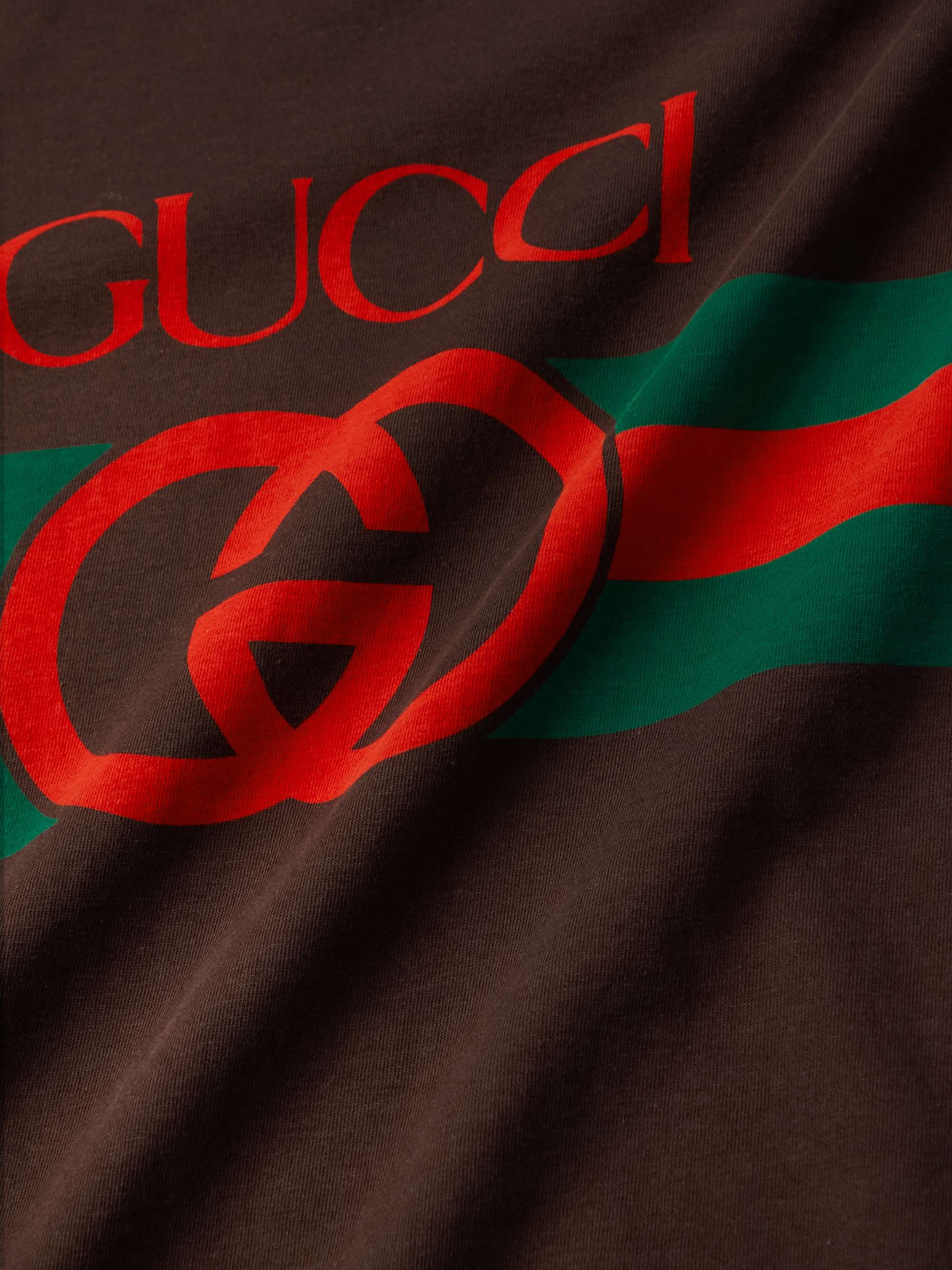 GUCCI LogoPrint CottonJersey TShirt for Men MR PORTER