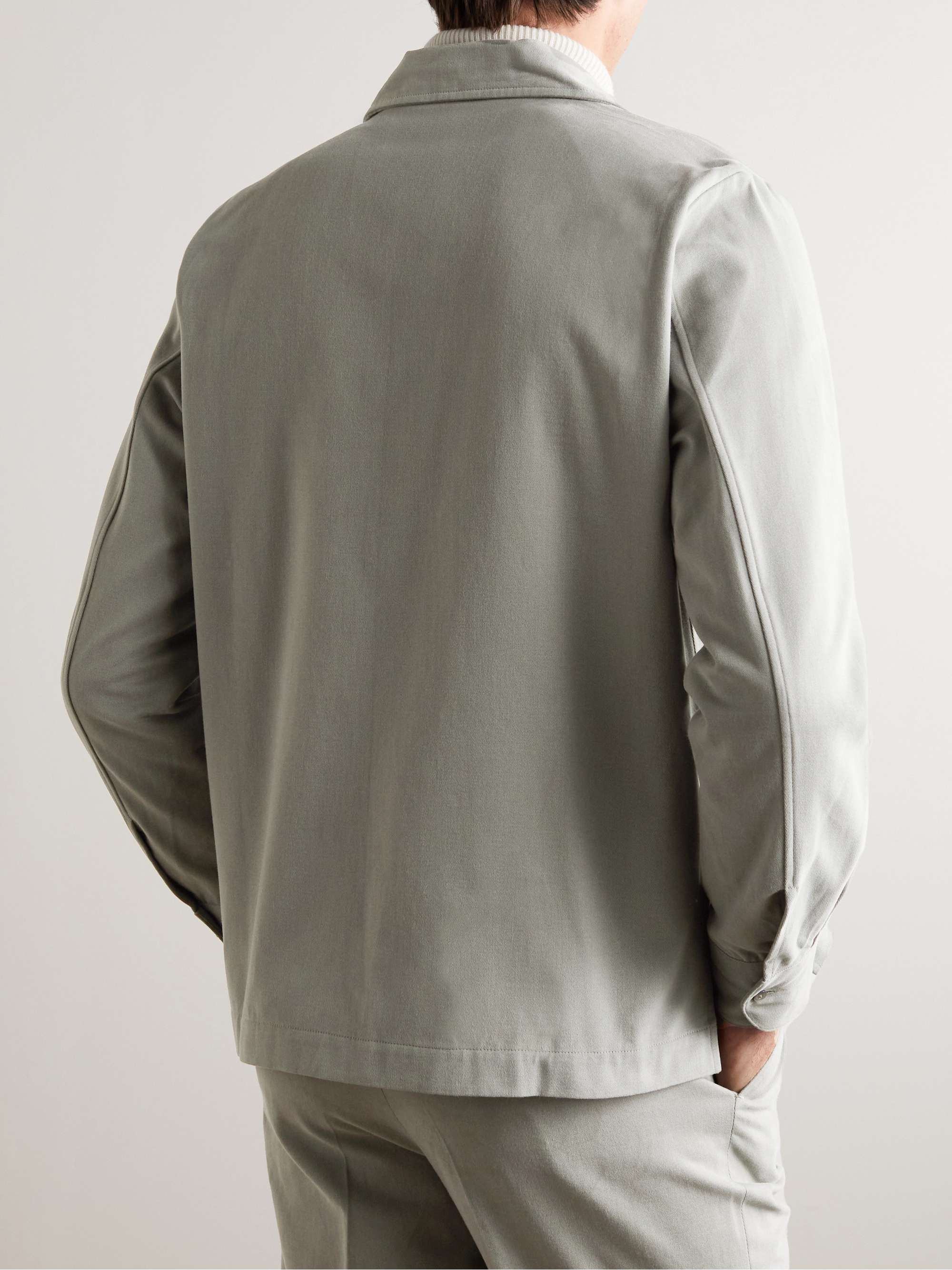 STÒFFA Cotton-Twill Overshirt