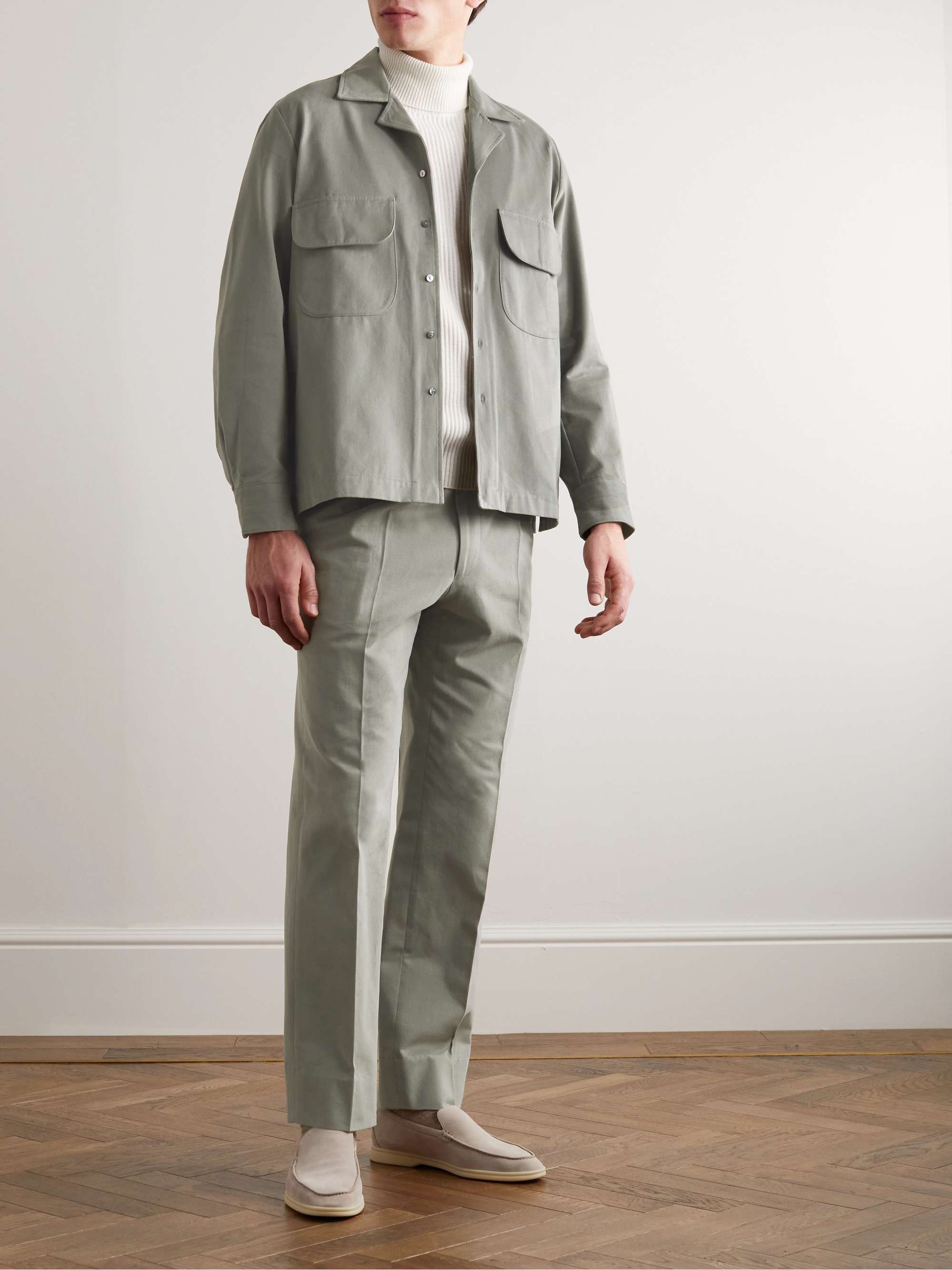 STÒFFA Cotton-Twill Overshirt for Men | MR PORTER