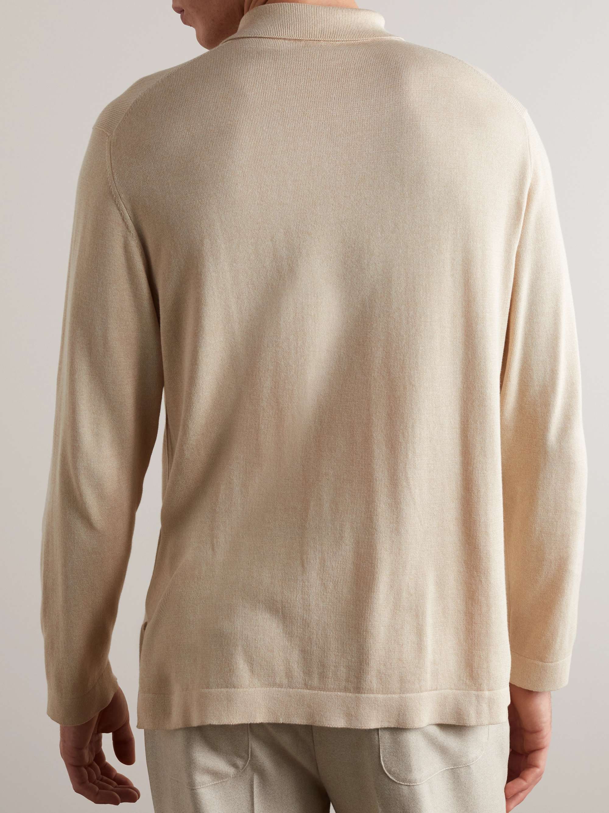 STÒFFA Slim-Fit Mouliné-Cotton Shirt