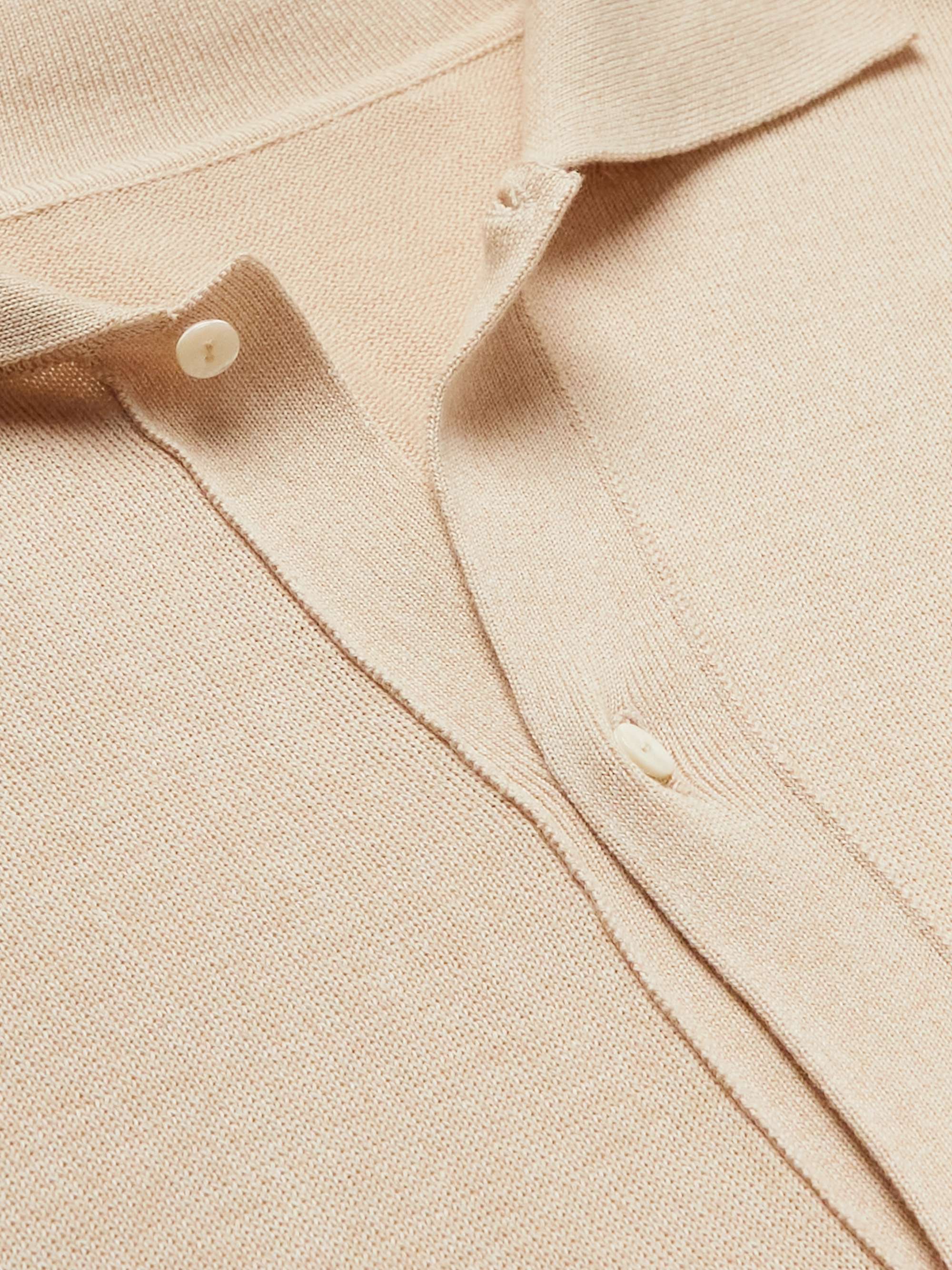 STÒFFA Slim-Fit Mouliné-Cotton Shirt