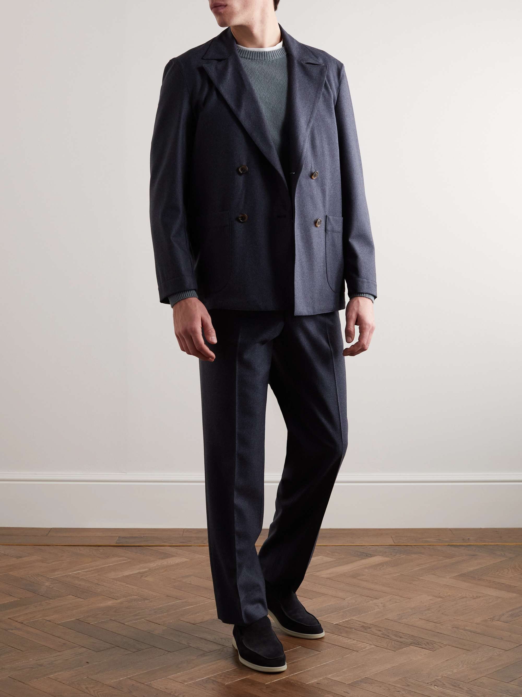 STÒFFA Double-Breasted Wool Blazer