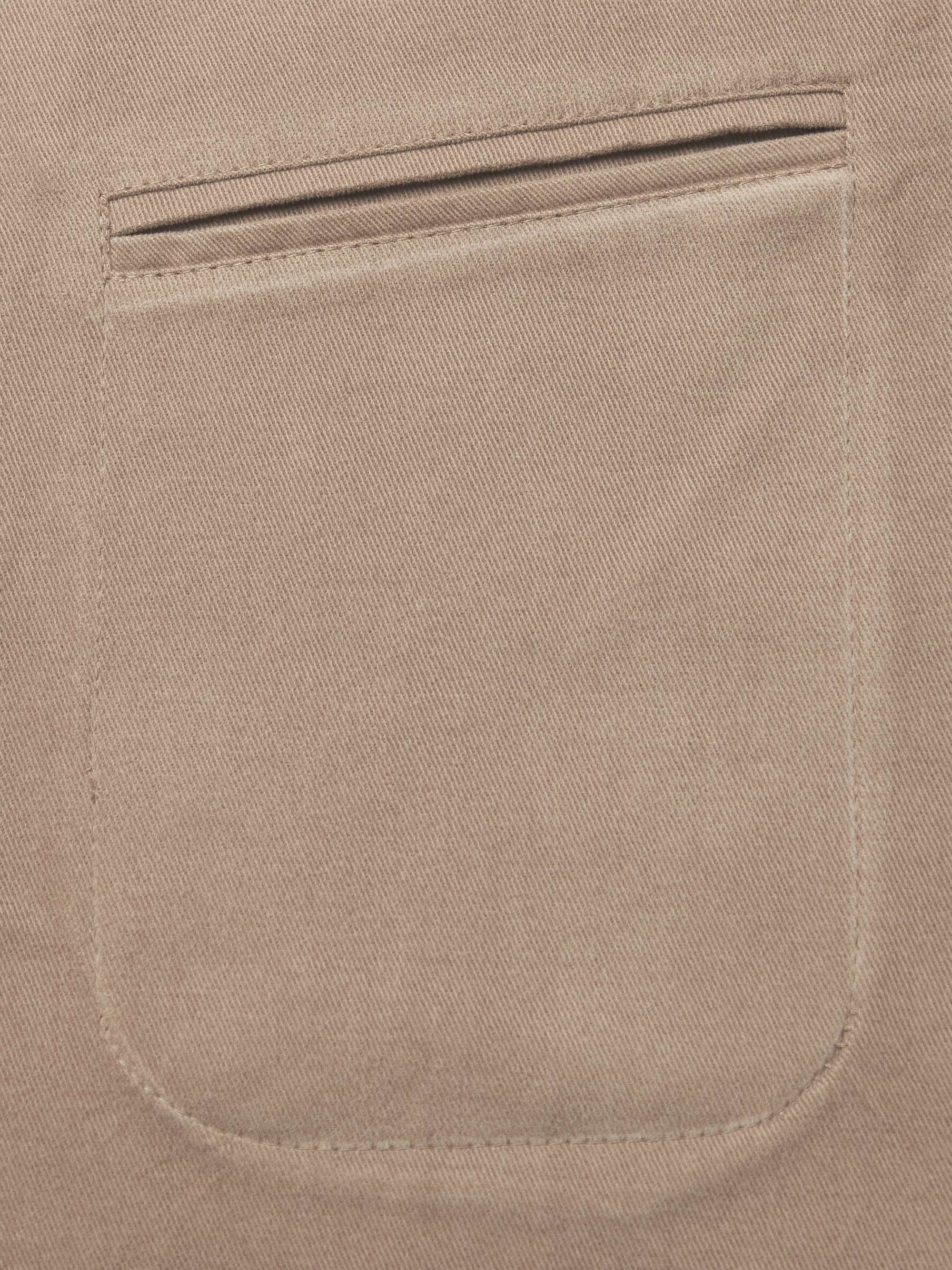 STÒFFA Unstructured Peached Cotton-Twill Blazer