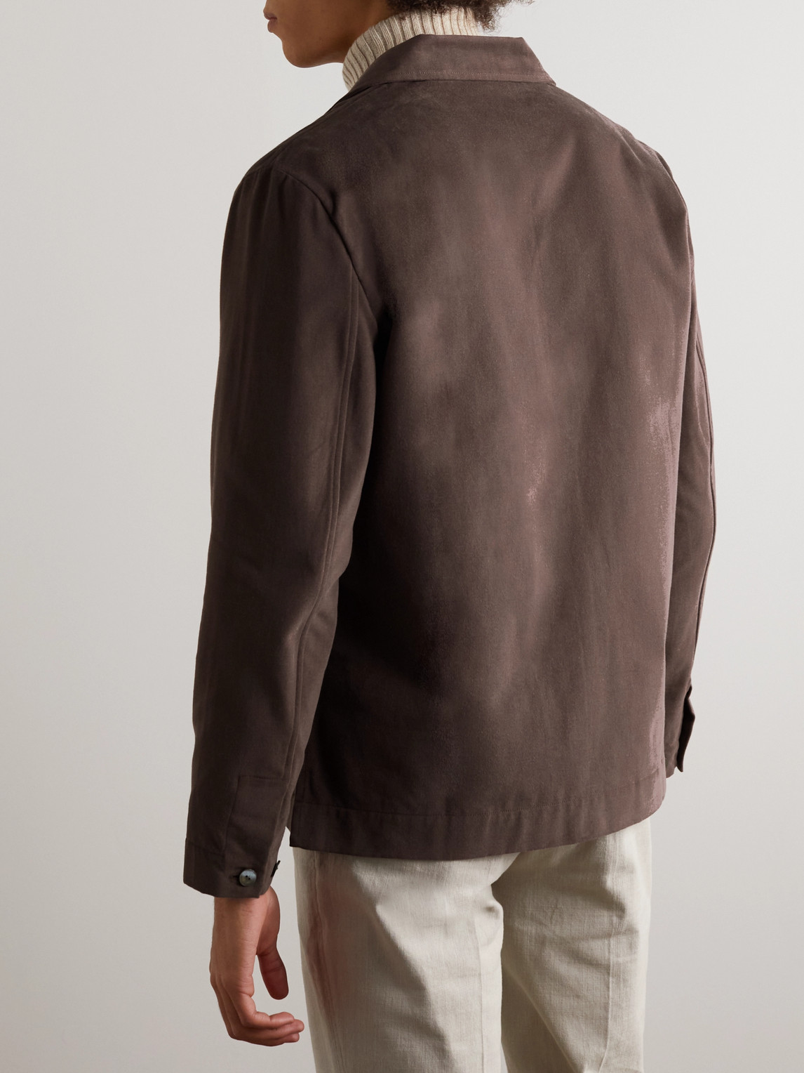  Stòffa - Cotton-twill Jacket - Men - Brown - It 52 