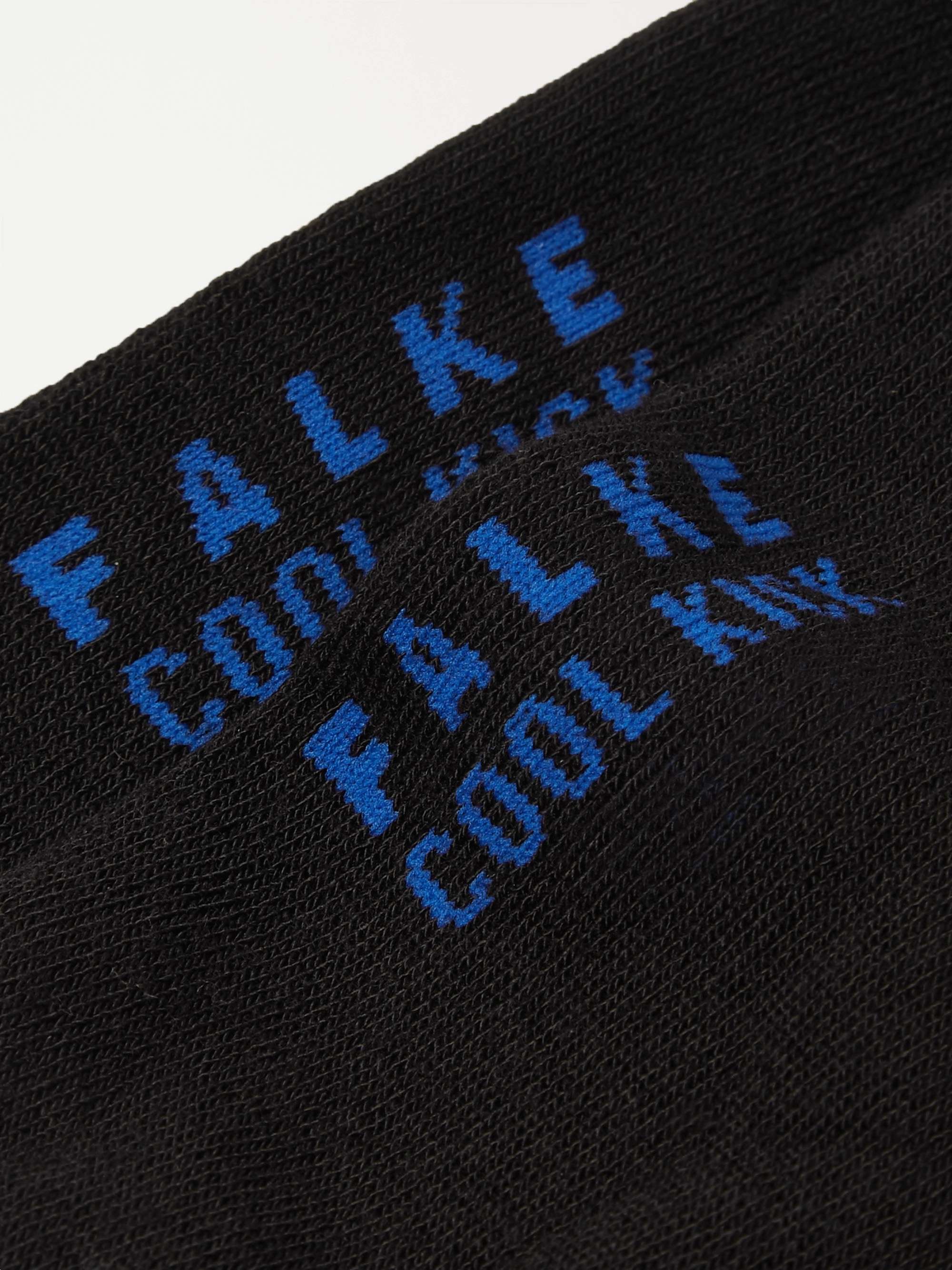 FALKE Three-Pack Cool Kick Stretch-Knit No-Show Socks