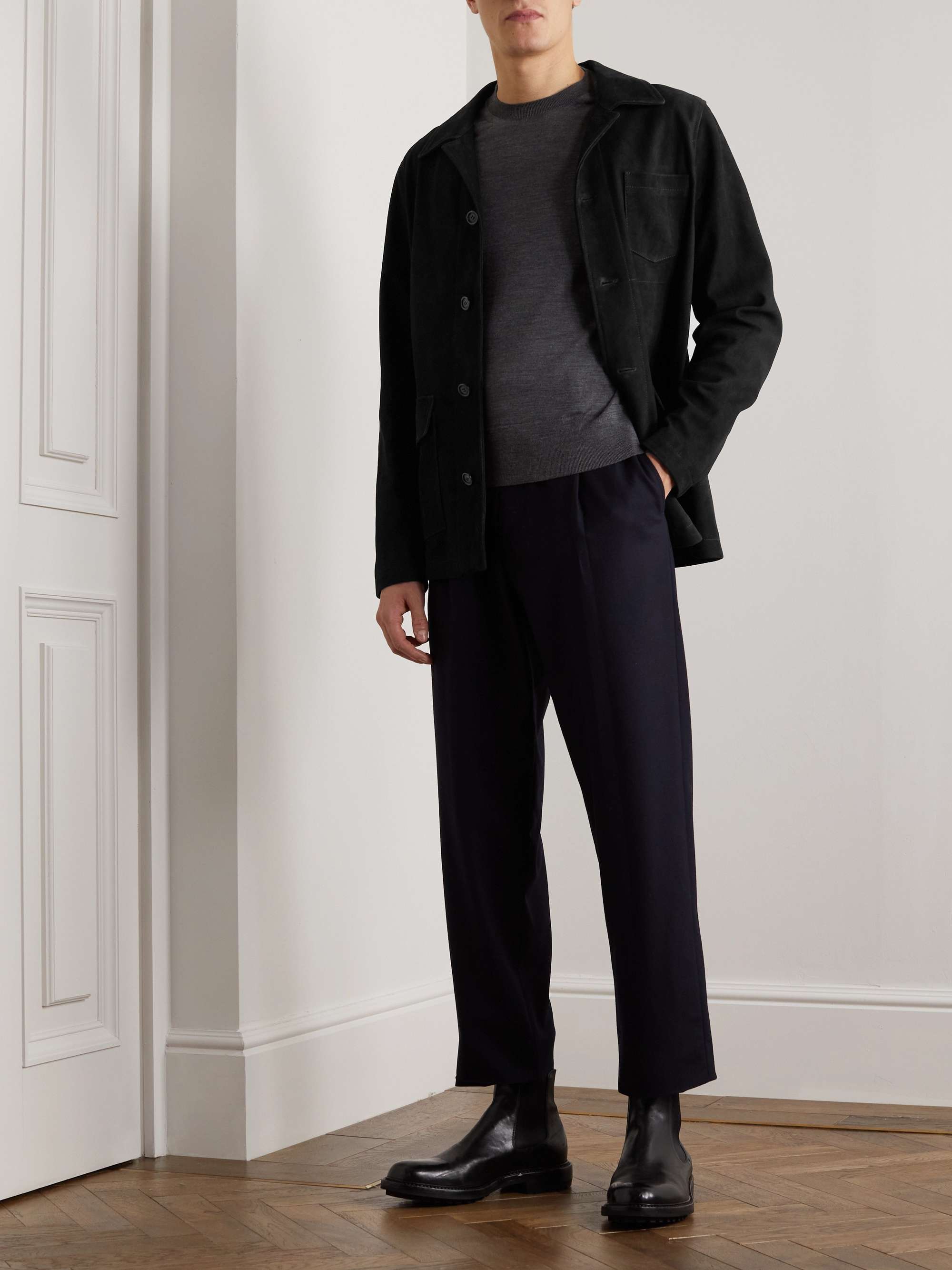 KINGSMAN Suede Chore Jacket