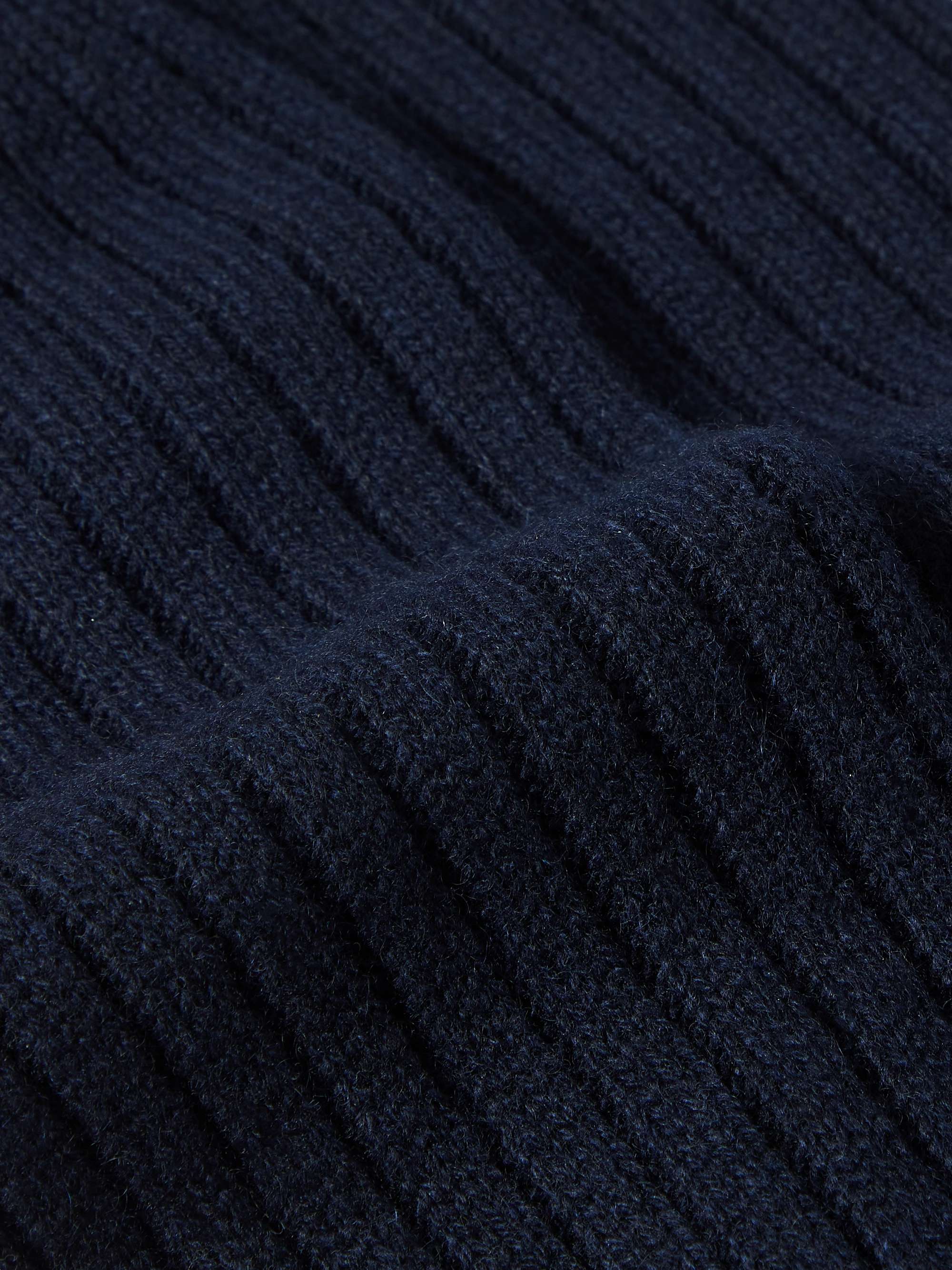 KINGSMAN Ribbed Cashmere Socks