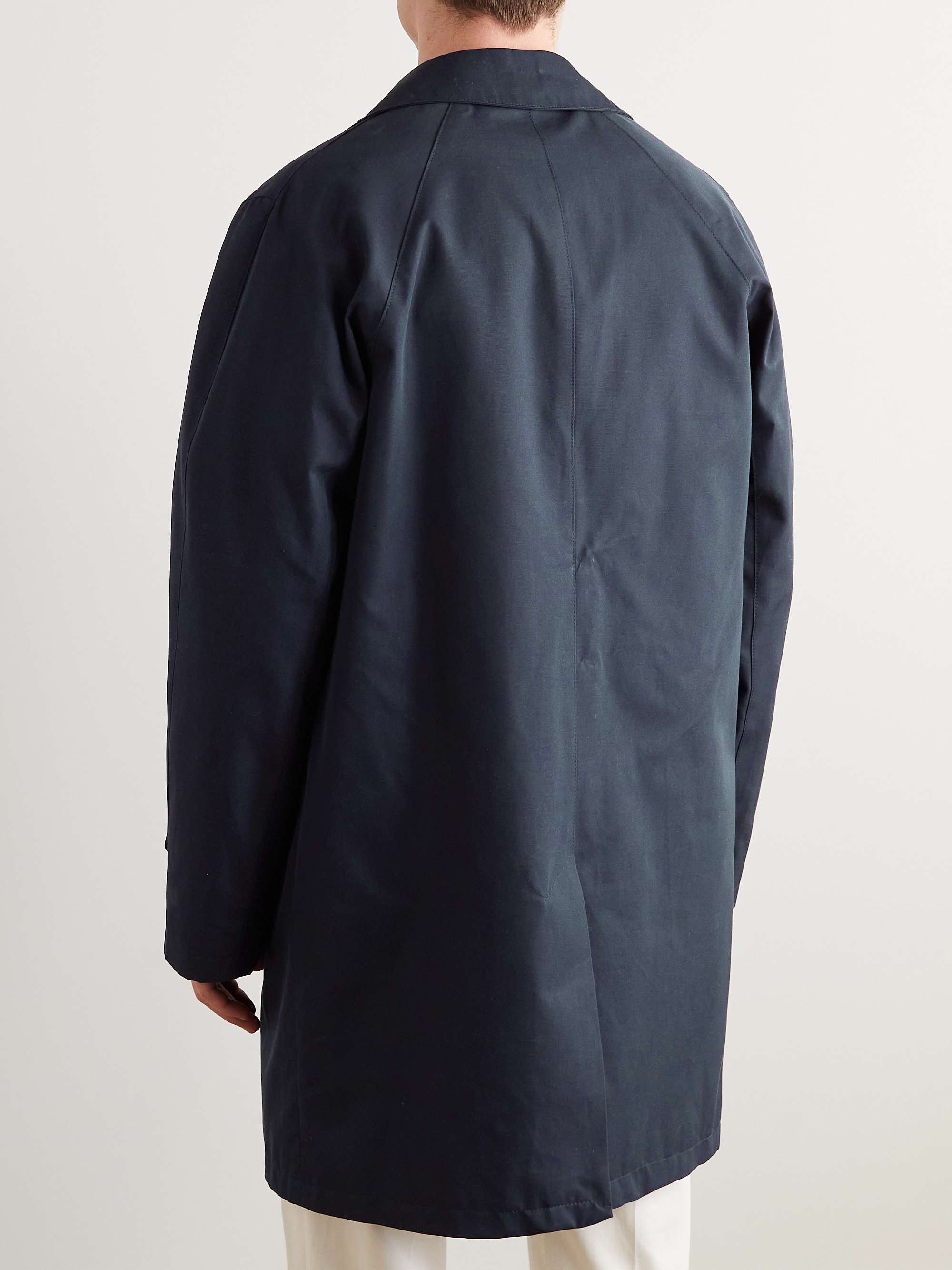 KINGSMAN Kilburn Cotton-Gabardine Raincoat