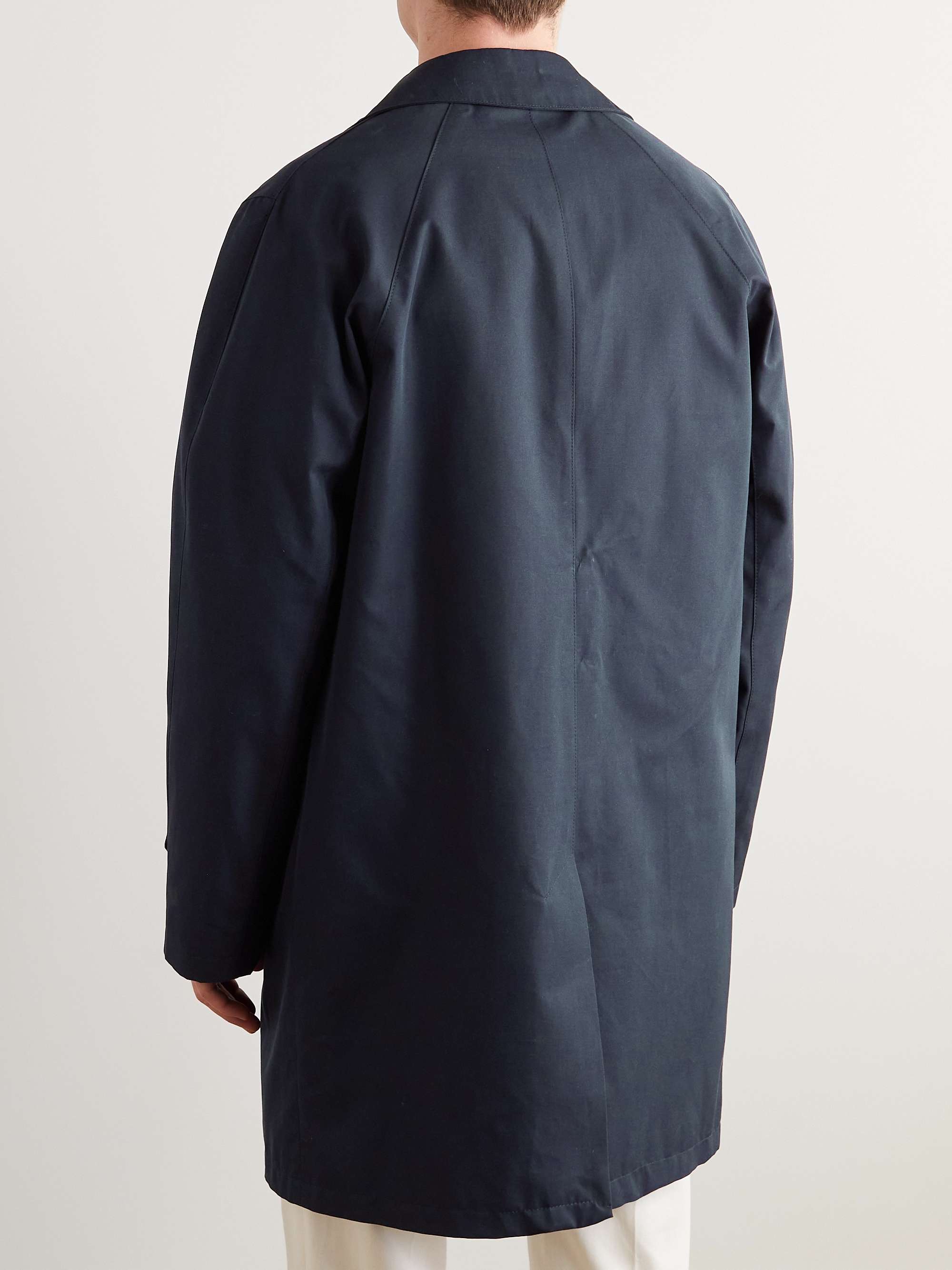 KINGSMAN Kilburn Cotton-Gabardine Raincoat for Men | MR PORTER