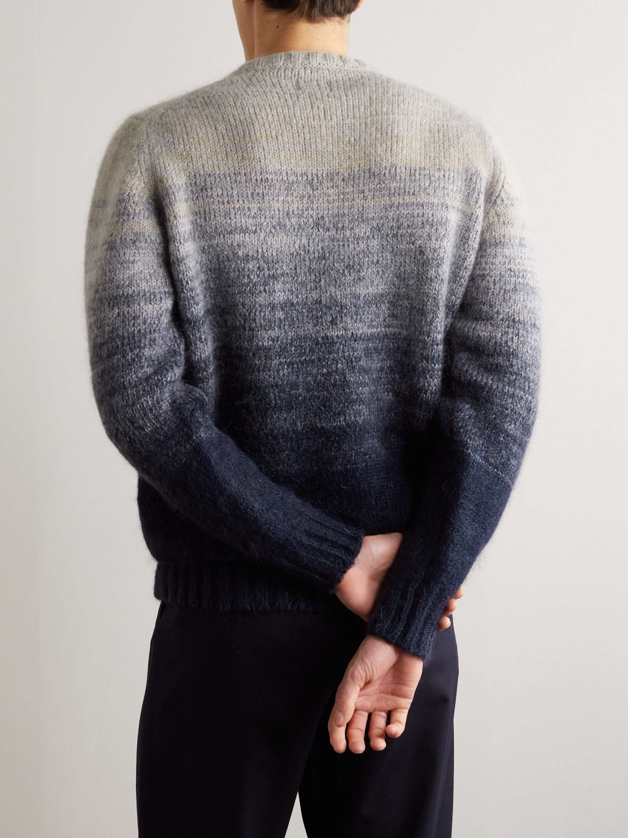 KINGSMAN Dégradé Knitted Sweater