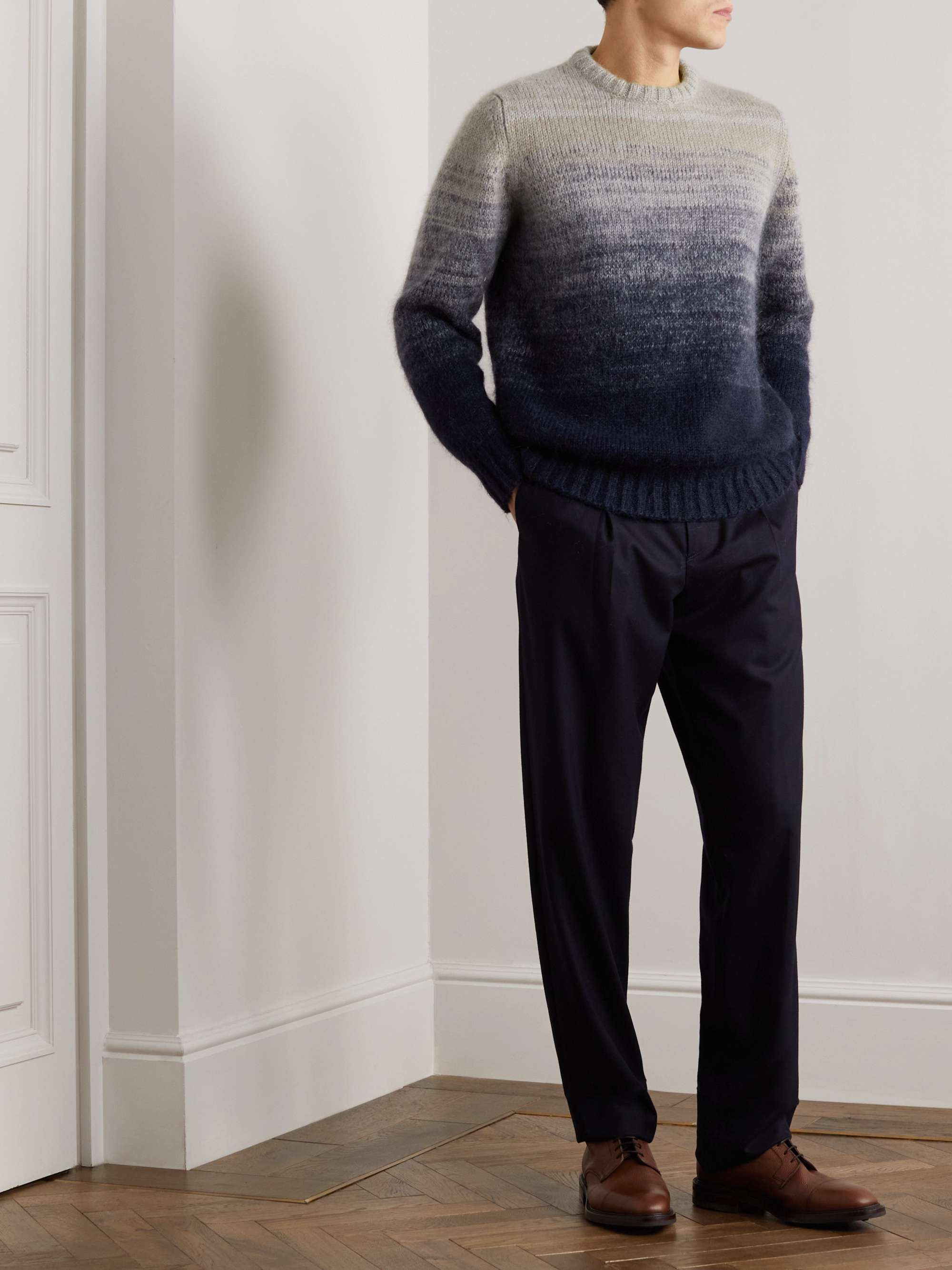 KINGSMAN Dégradé Knitted Sweater