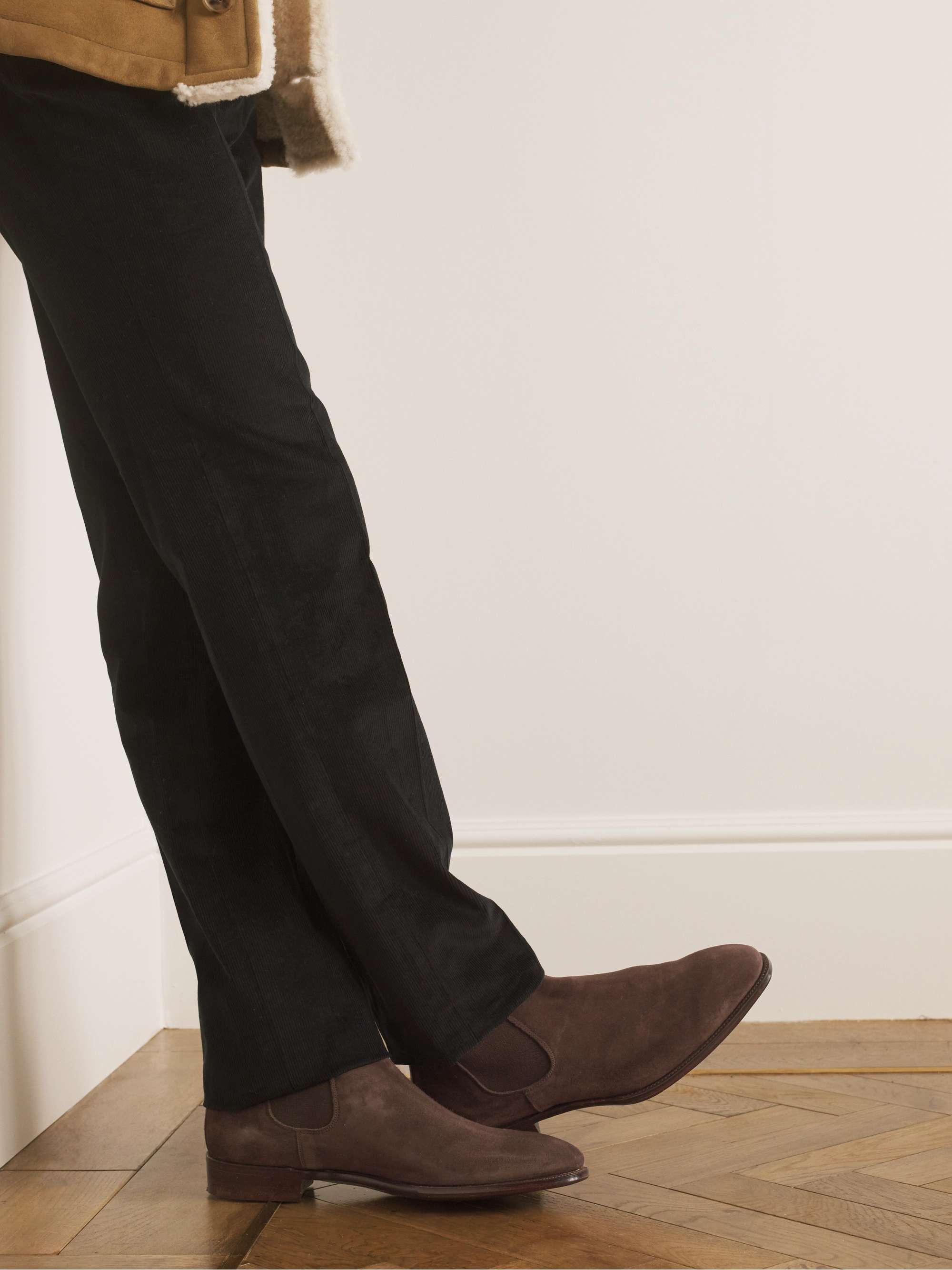 KINGSMAN + George Cleverley Jason Leather Chelsea Boots