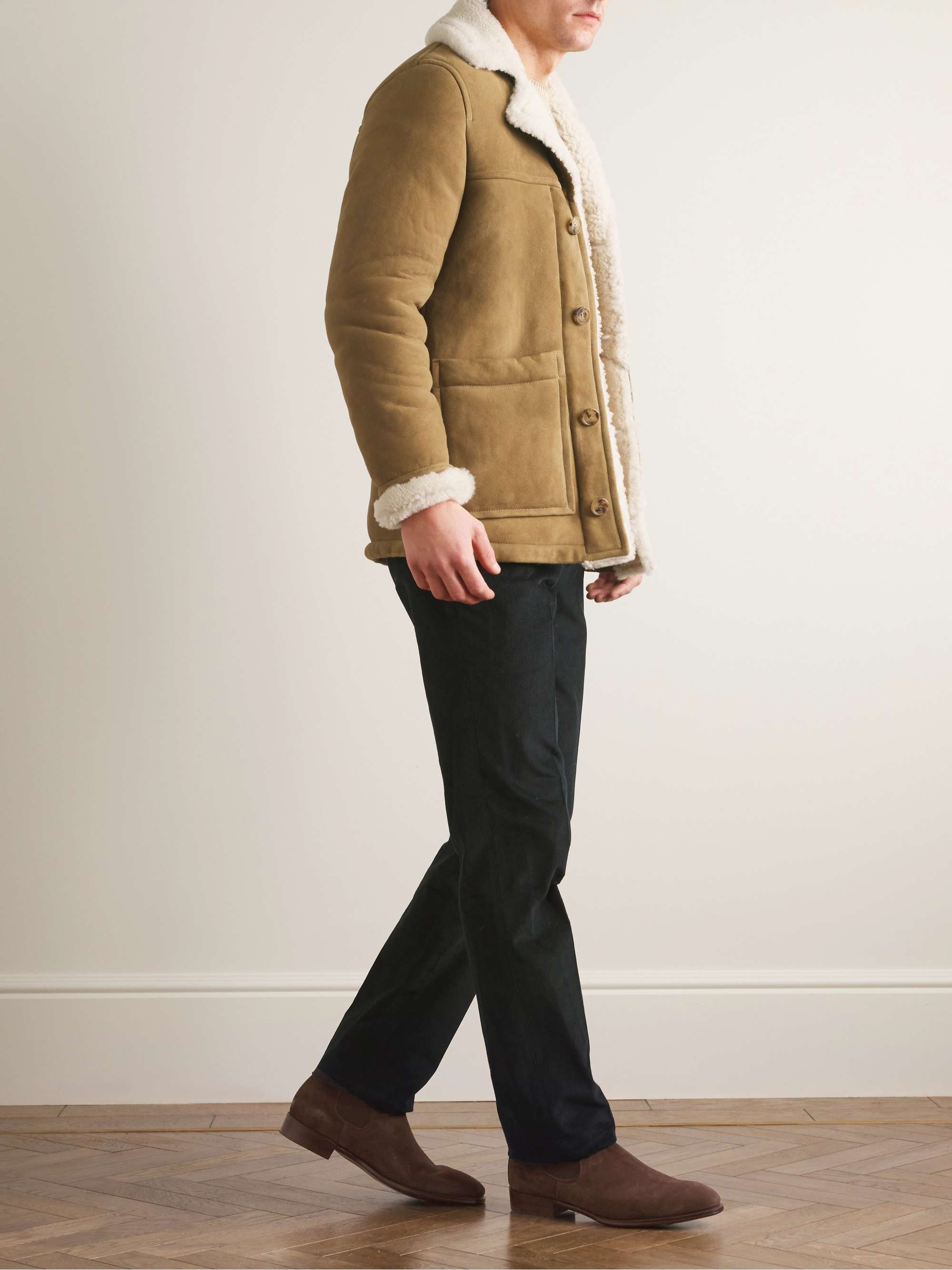KINGSMAN + George Cleverley Jason Leather Chelsea Boots