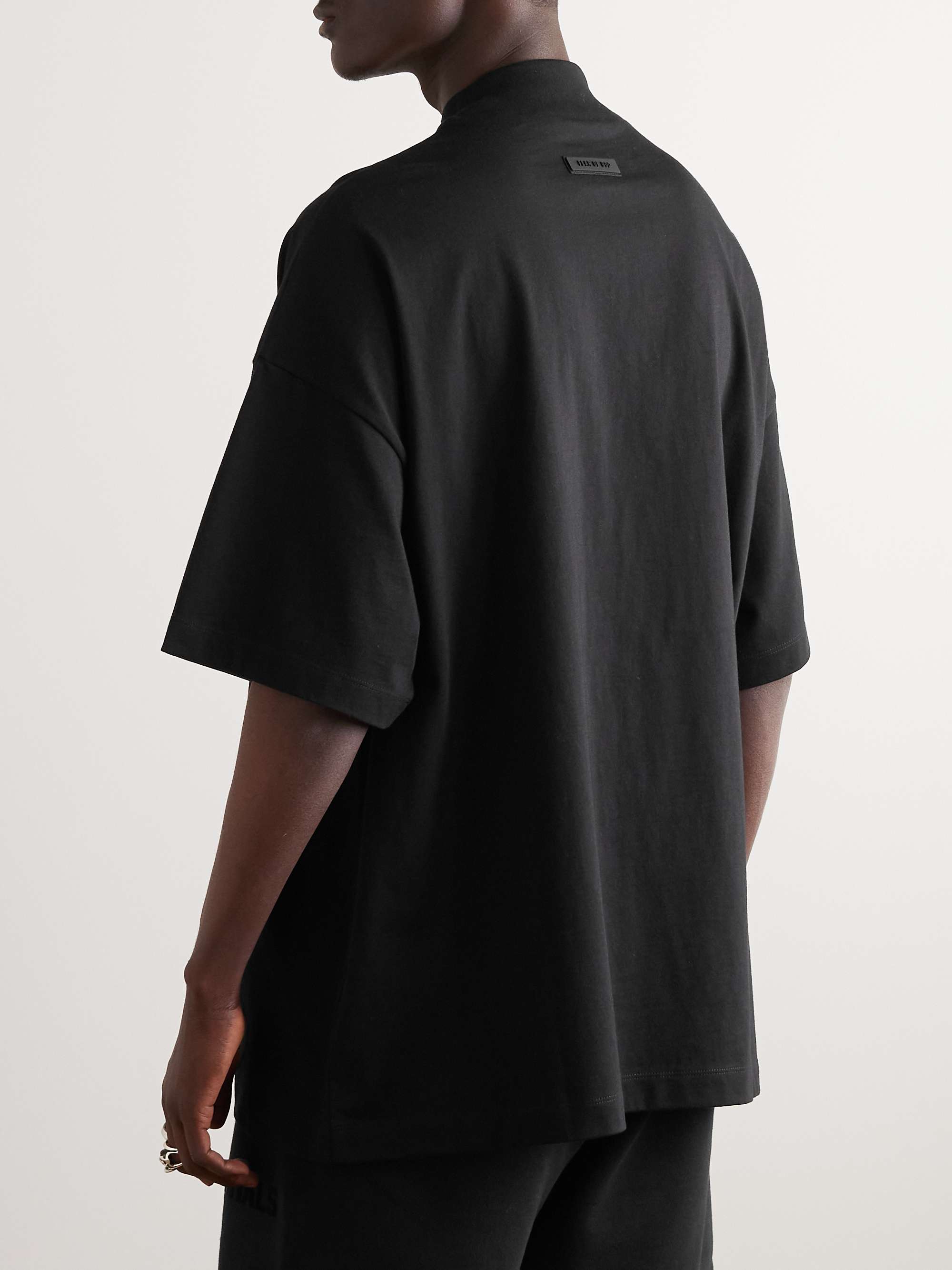 FEAR OF GOD ESSENTIALS Logo-Appliqued Cotton-Jersey T-Shirt
