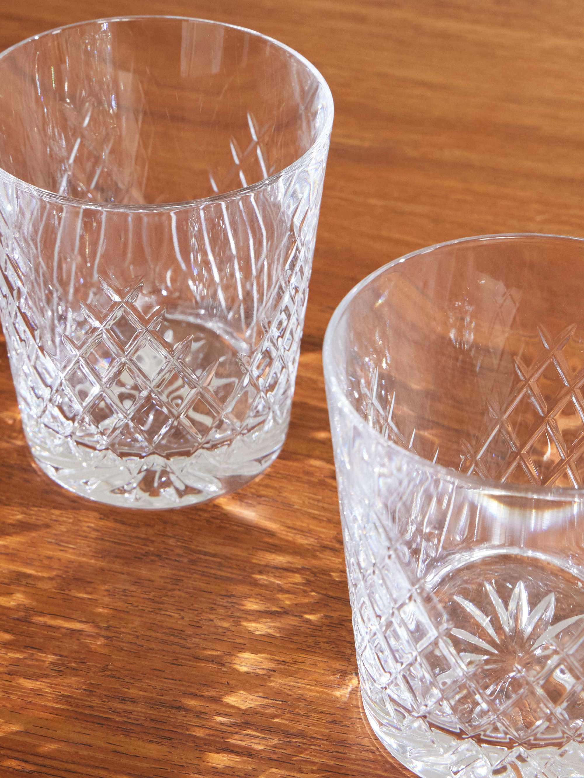 SOHO HOME Barwell Set of Four Crystal Rocks Glasses