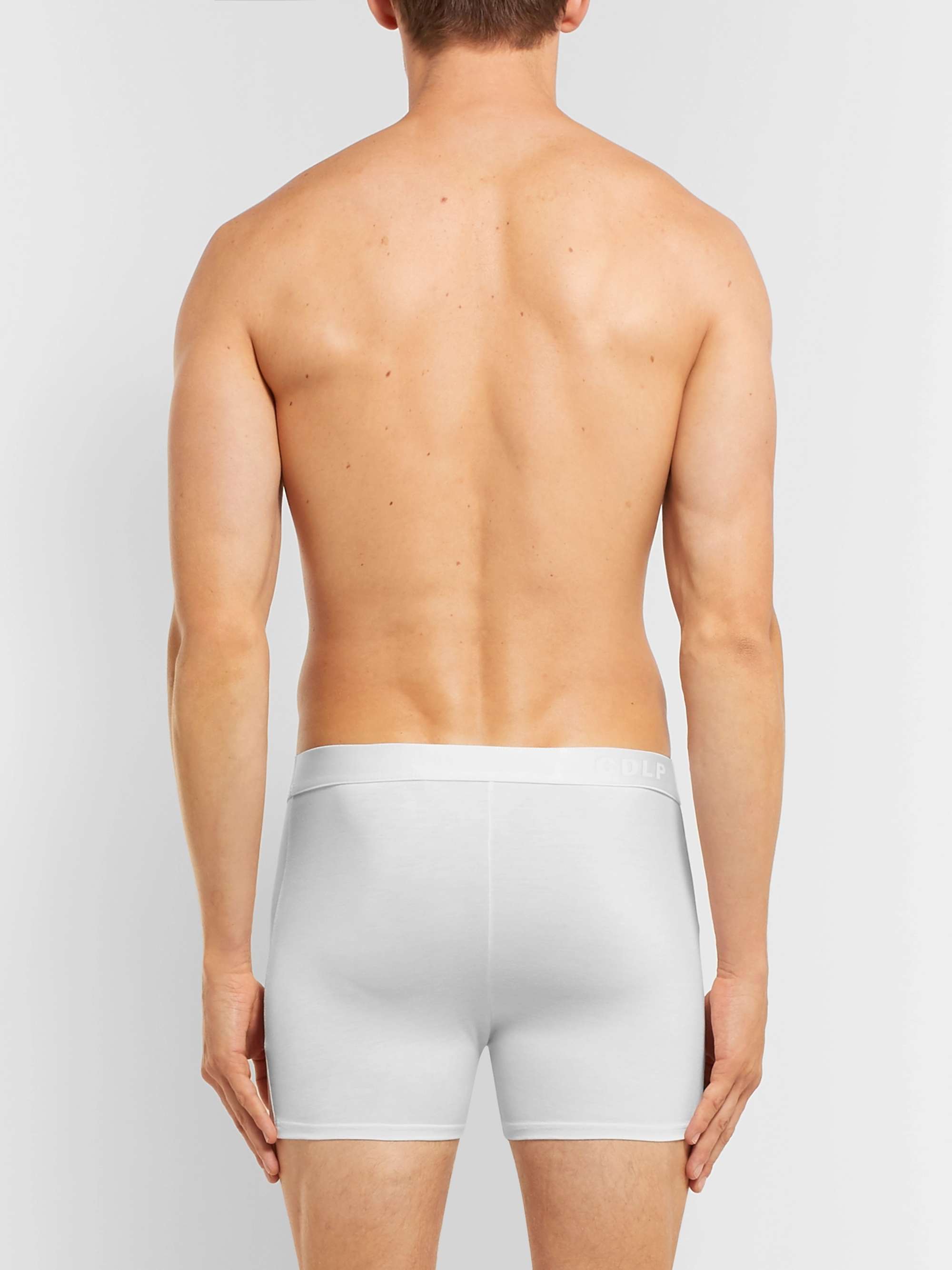 CDLP Three-Pack Stretch-Lyocell Boxer Briefs