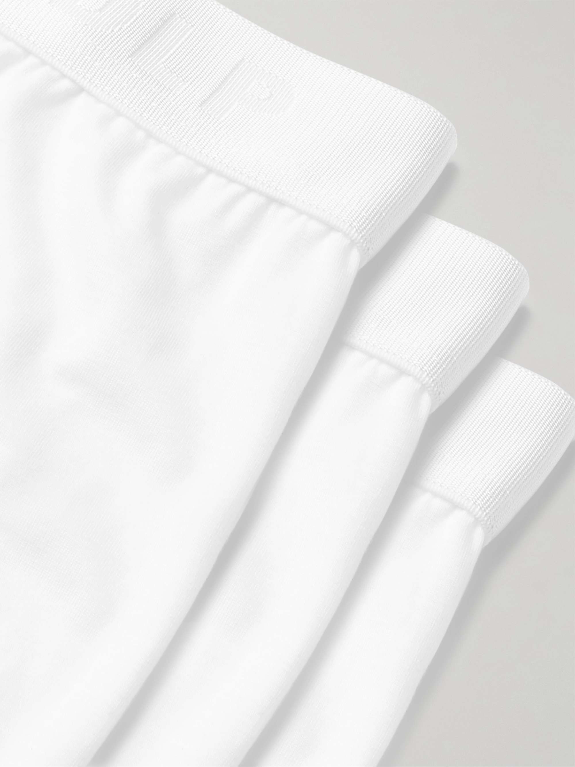 CDLP Three-Pack Stretch-Lyocell Boxer Briefs