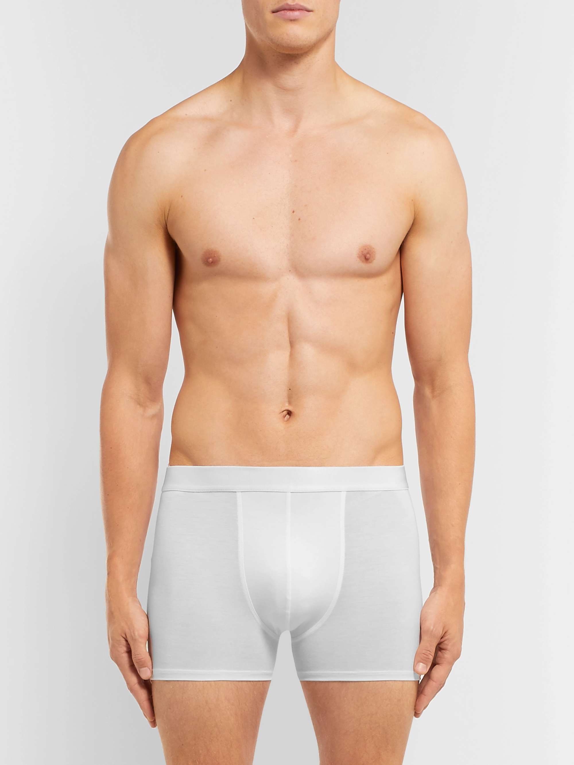 CDLP Three-Pack Stretch-Lyocell Boxer Briefs