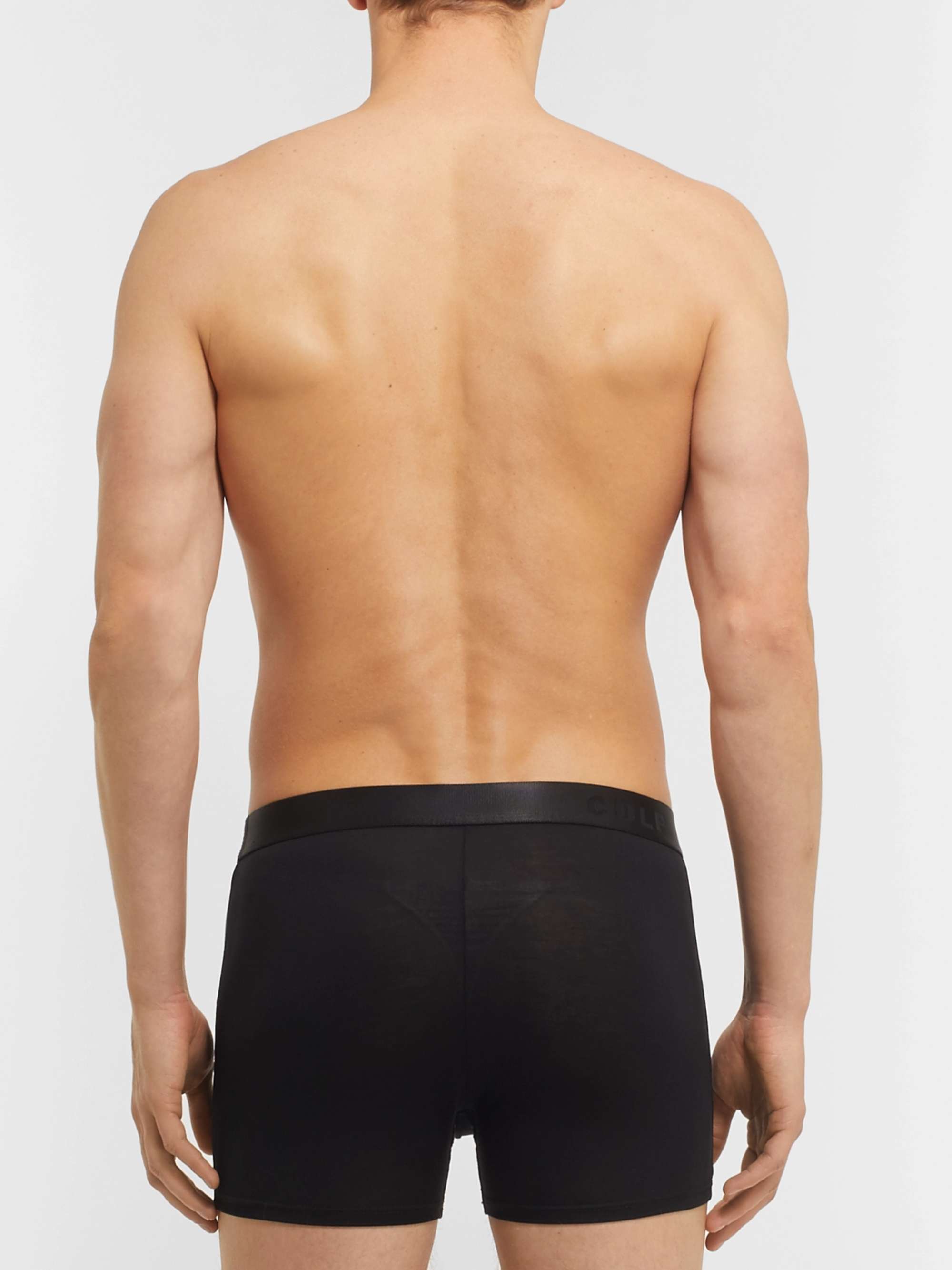 CDLP Three-Pack Stretch-Lyocell Boxer Briefs