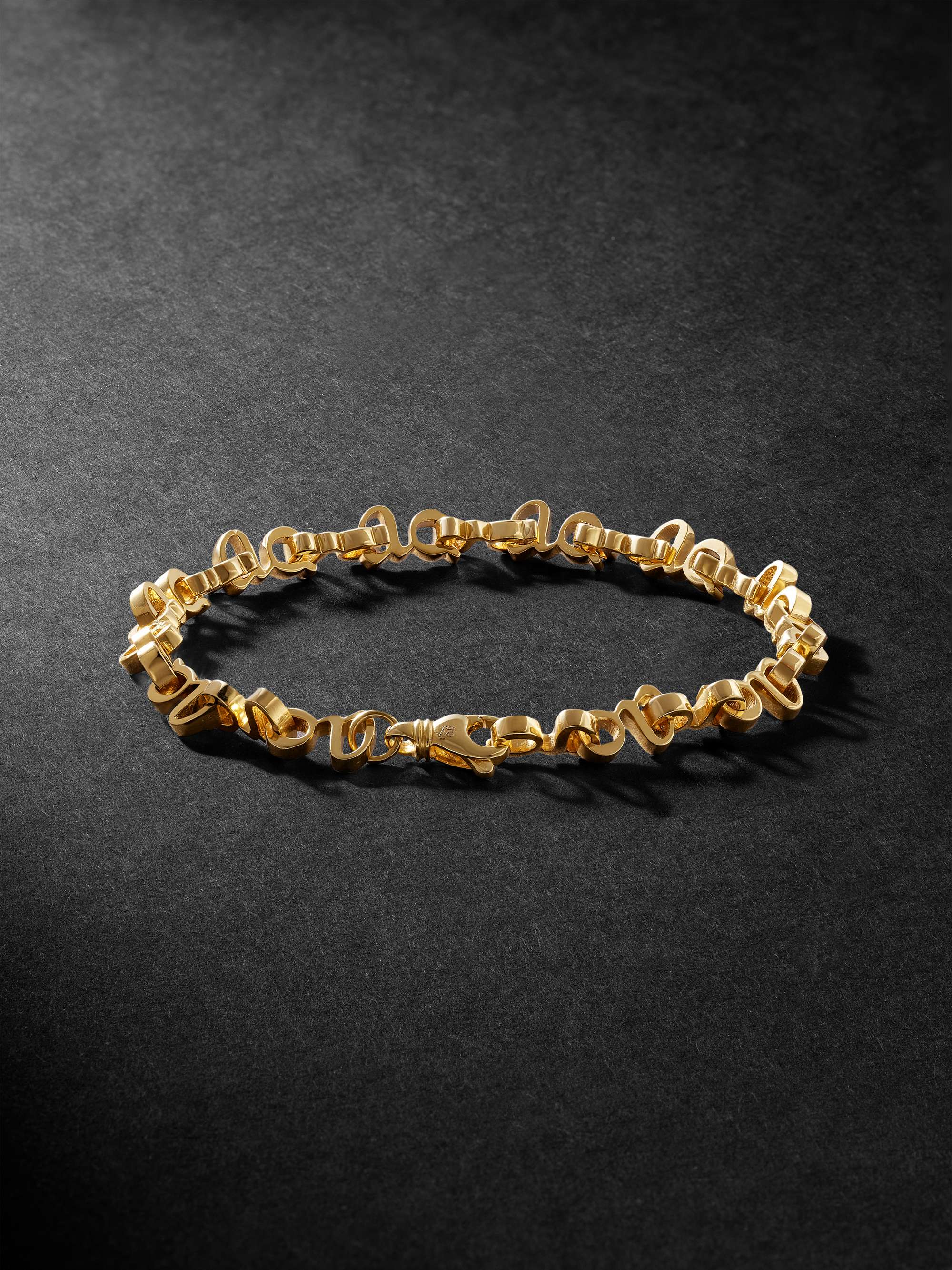 GREG YUNA G Link Gold Diamond Bracelet