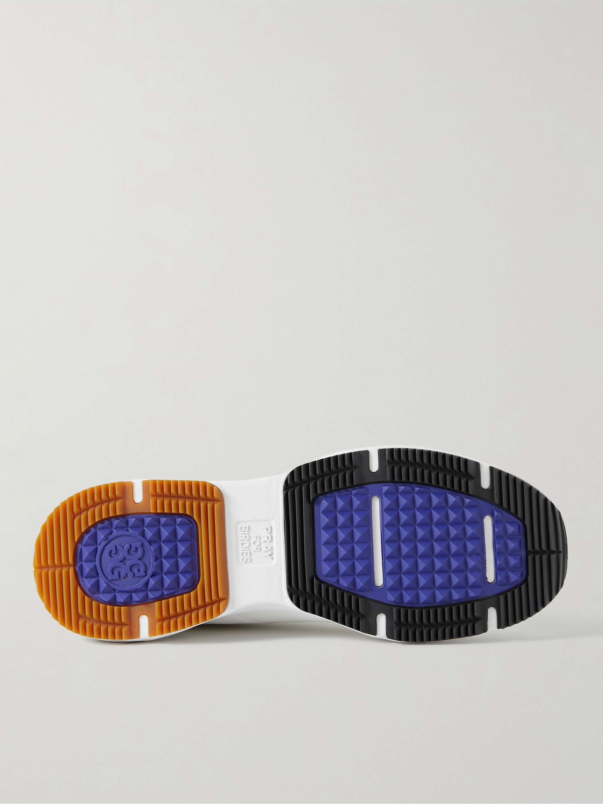 G/FORE MG4+ Rubber-Trimmed Coated-Mesh Golf Shoes