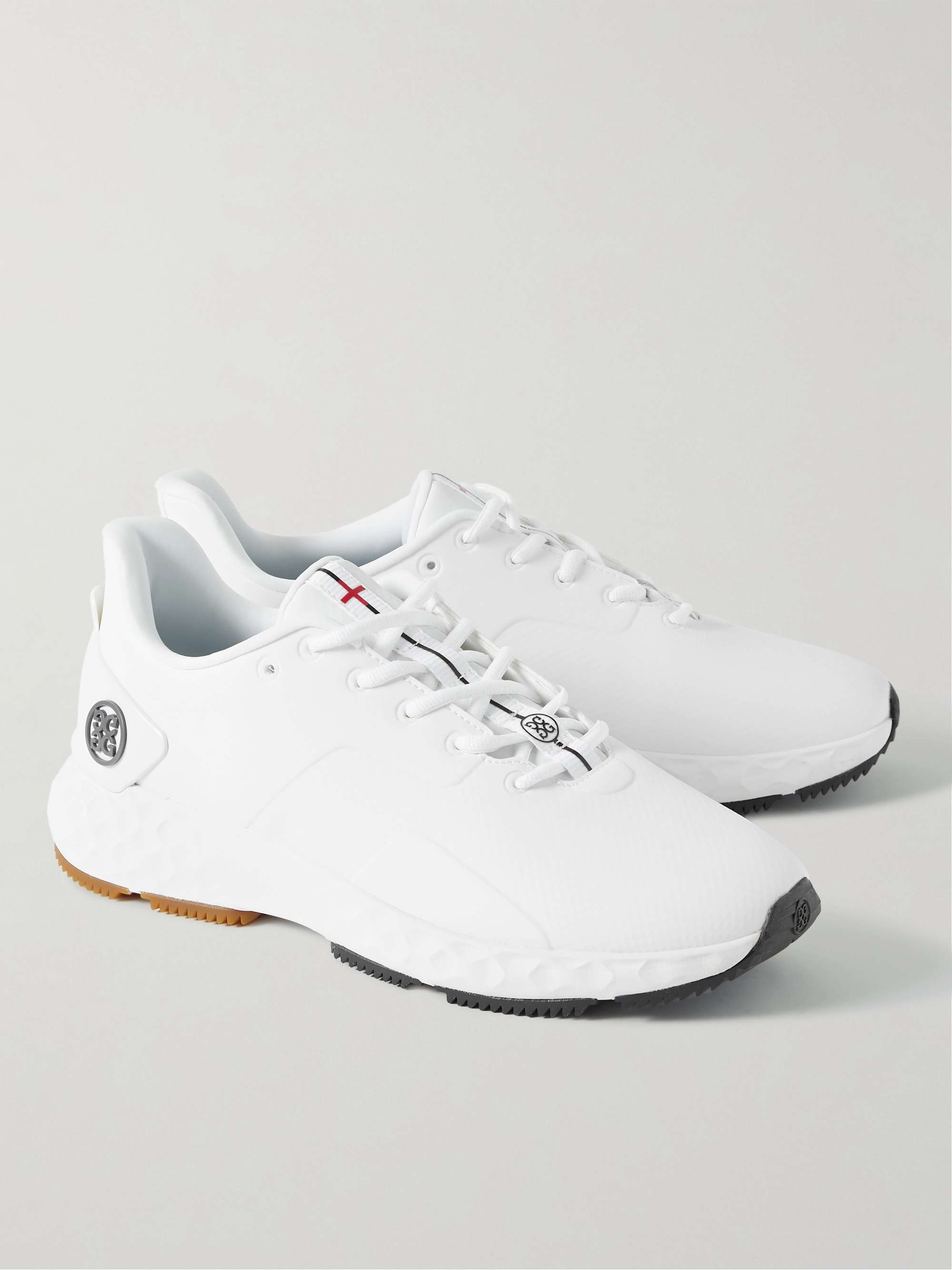G/FORE MG4+ Rubber-Trimmed Coated-Mesh Golf Shoes