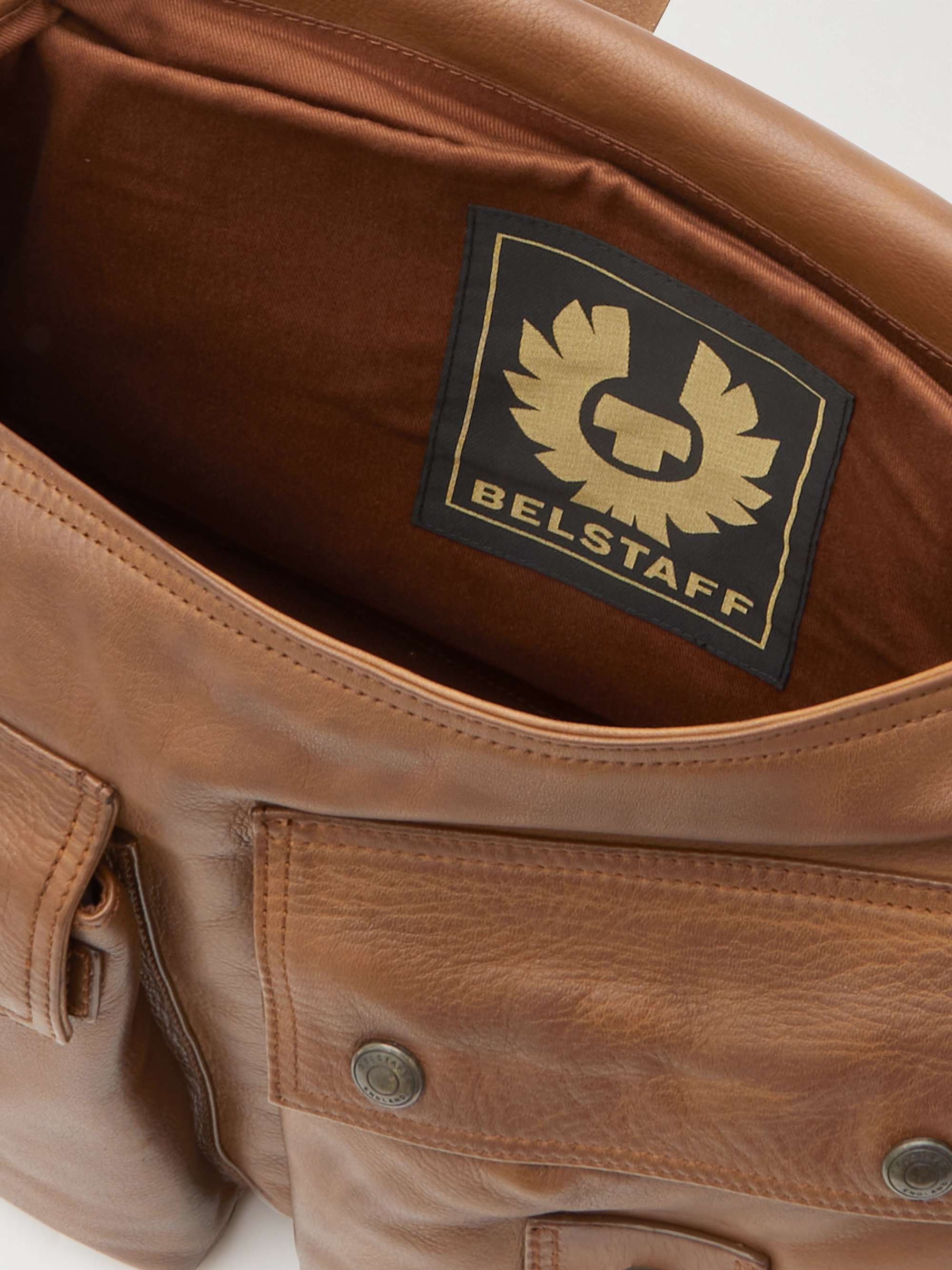 BELSTAFF Leather Messenger Bag
