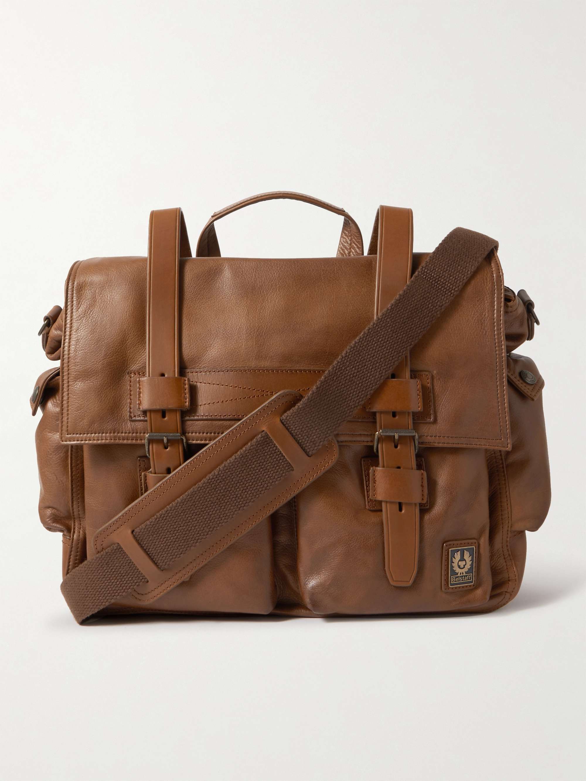 BELSTAFF Leather Messenger Bag