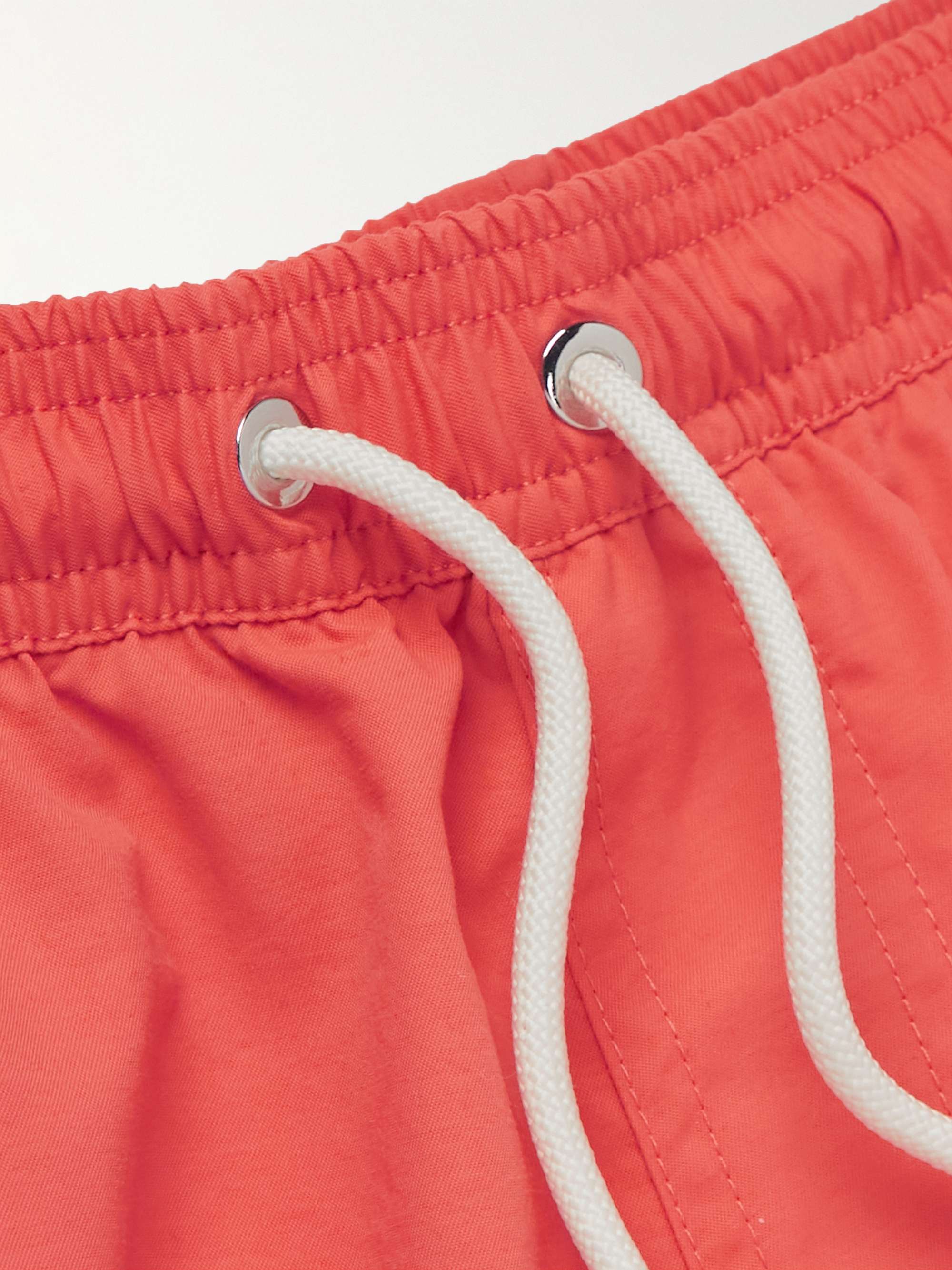 MR P. Straight-Leg Mid-Length Swim Shorts
