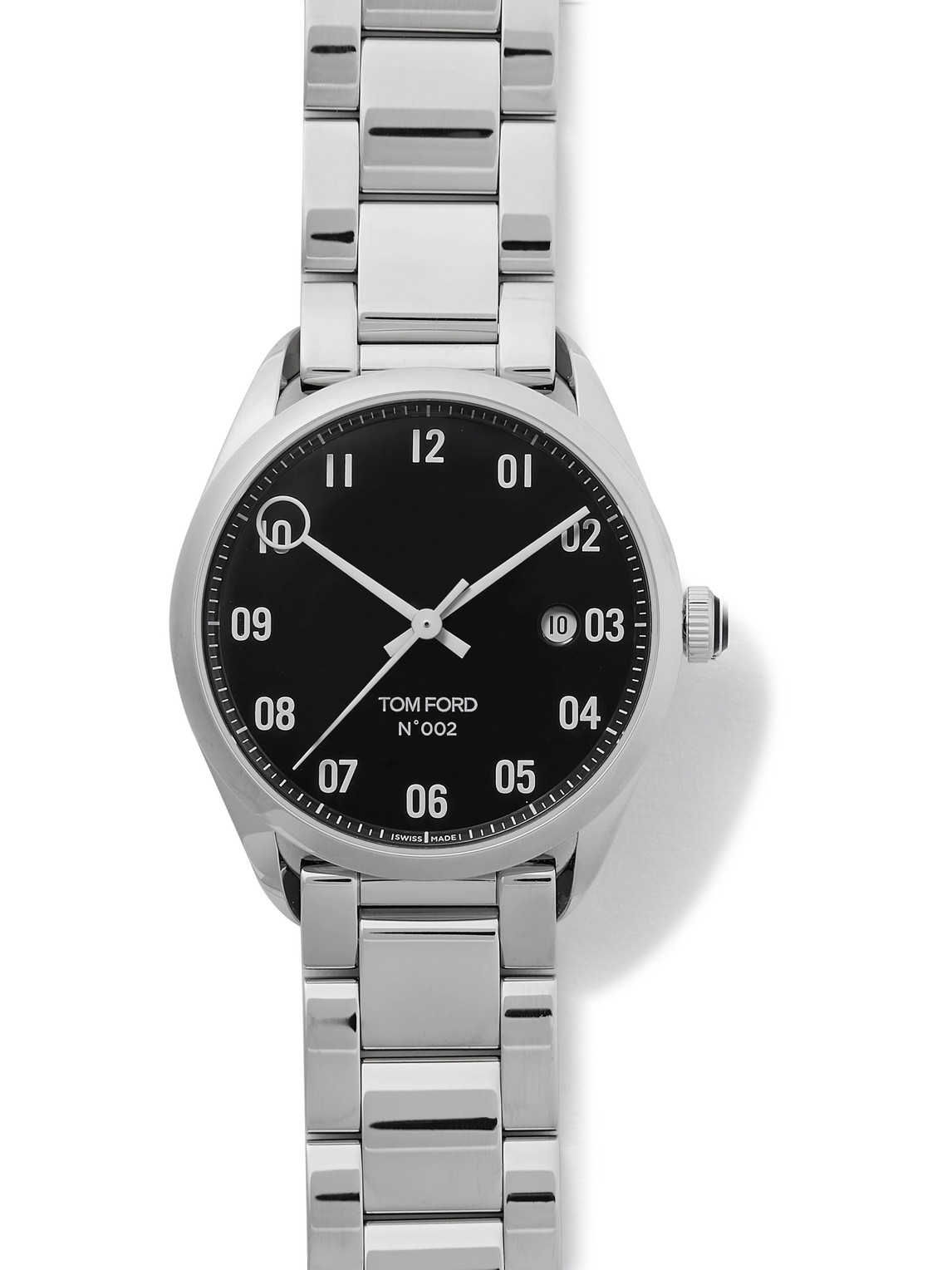 TOM FORD 002 40MM AUTOMATIC STAINLESS STEEL WATCH