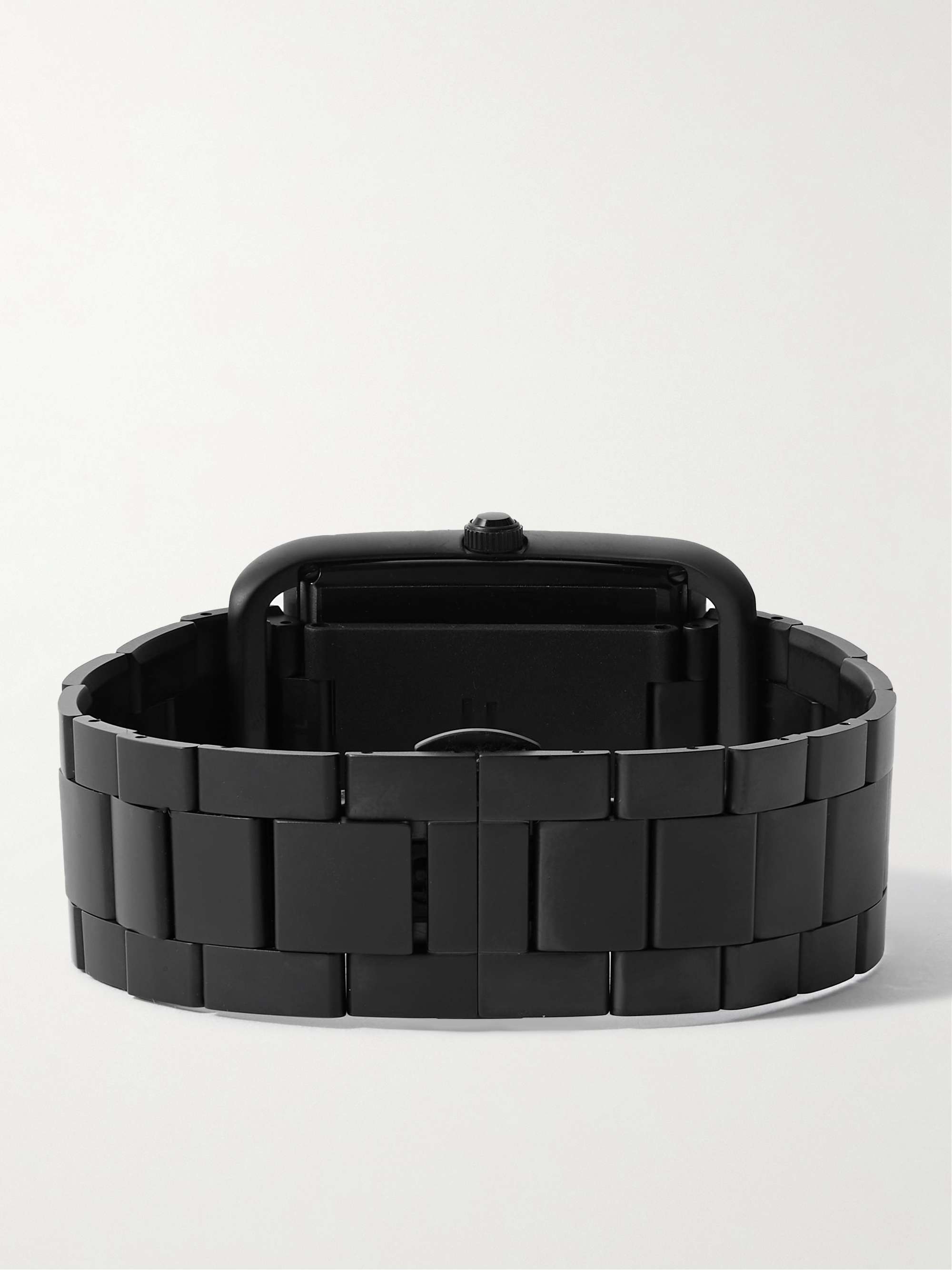 TOM FORD TIMEPIECES 001 DLC-Coated Stainless Steel Watch