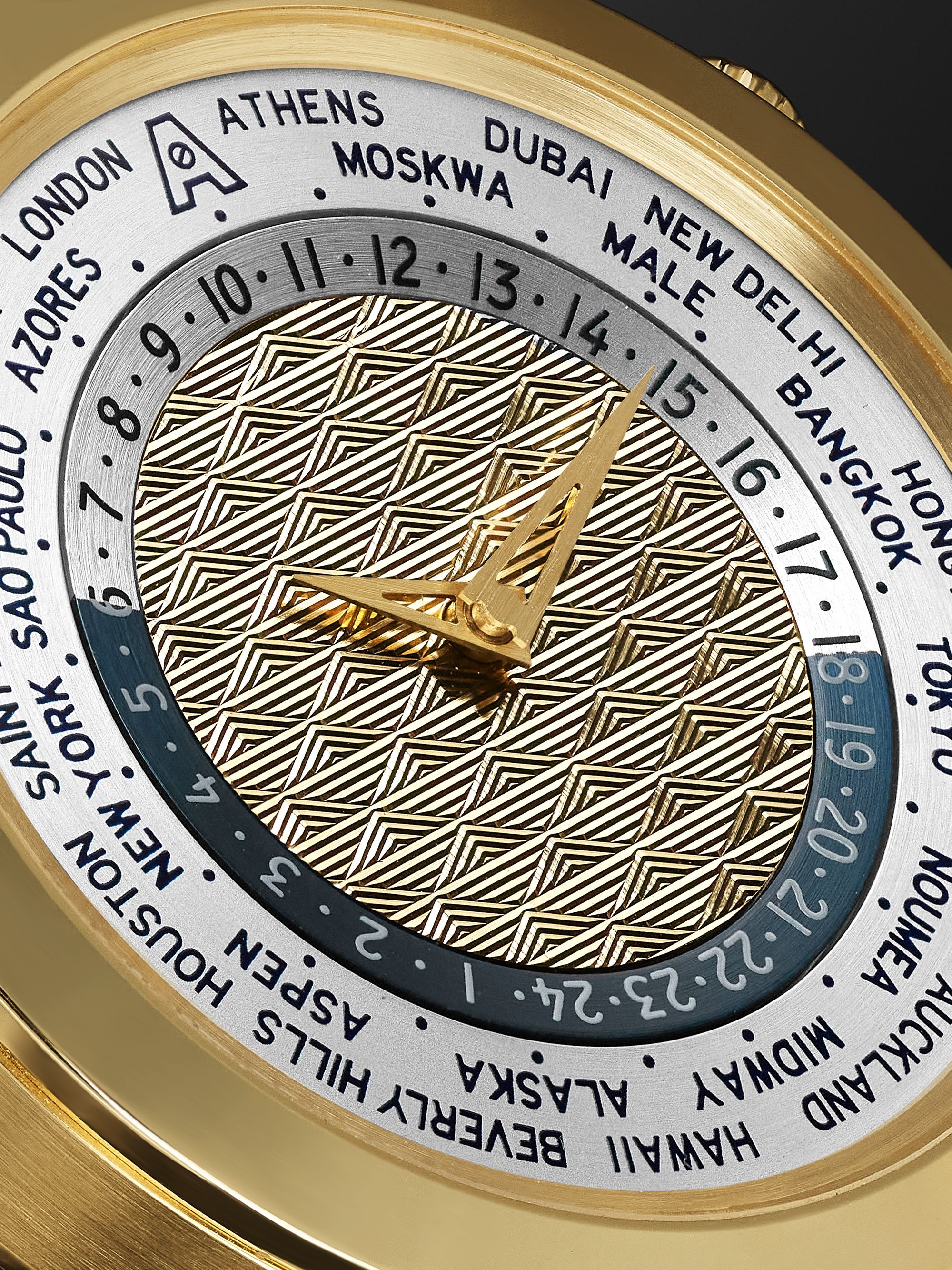 ANDERSEN GENEVE Tempus Terrae Limited Edition Automatic 39mm 18-Karat Gold and Suede Watch