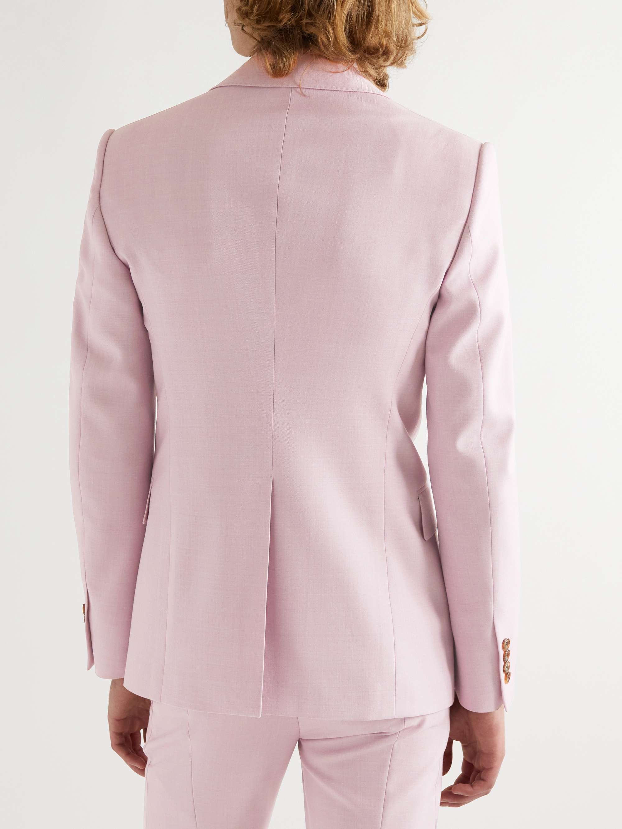 ALEXANDER MCQUEEN Slim-Fit Gabardine Blazer