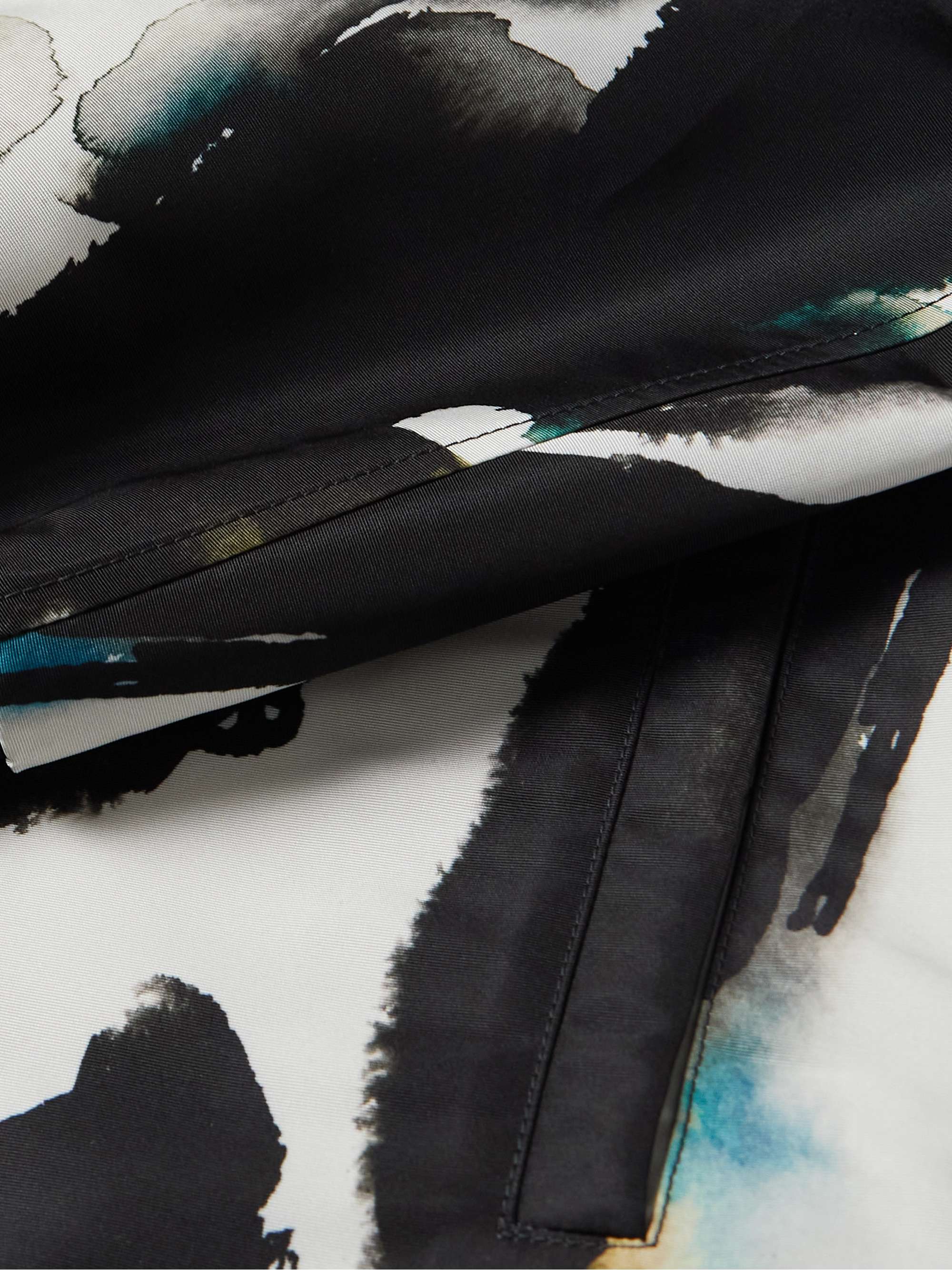 ALEXANDER MCQUEEN Printed Shell Hooded Jacket