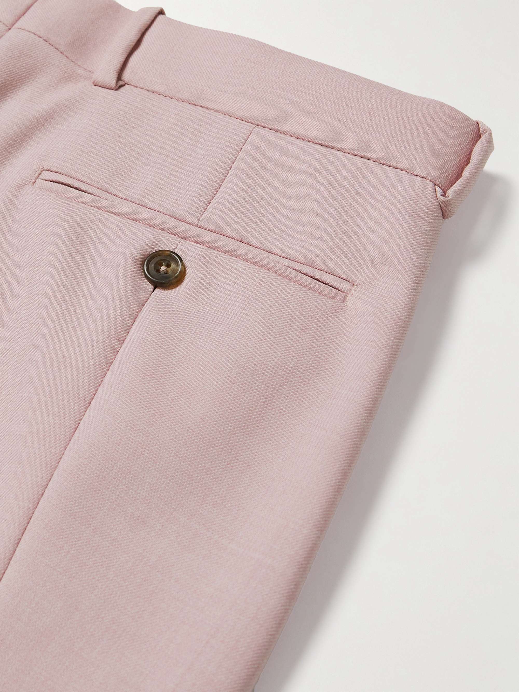 ALEXANDER MCQUEEN Slim-Fit Twill Trousers