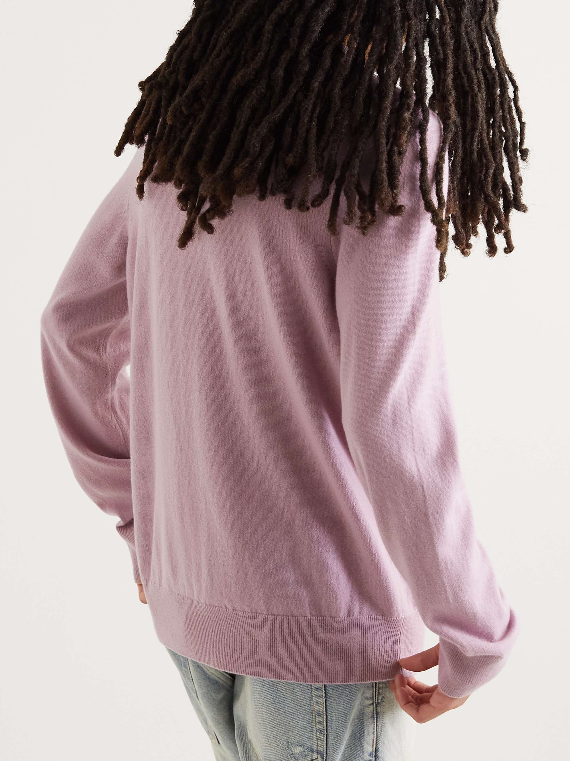 ALEXANDER MCQUEEN Instarsia Cashmere Sweater