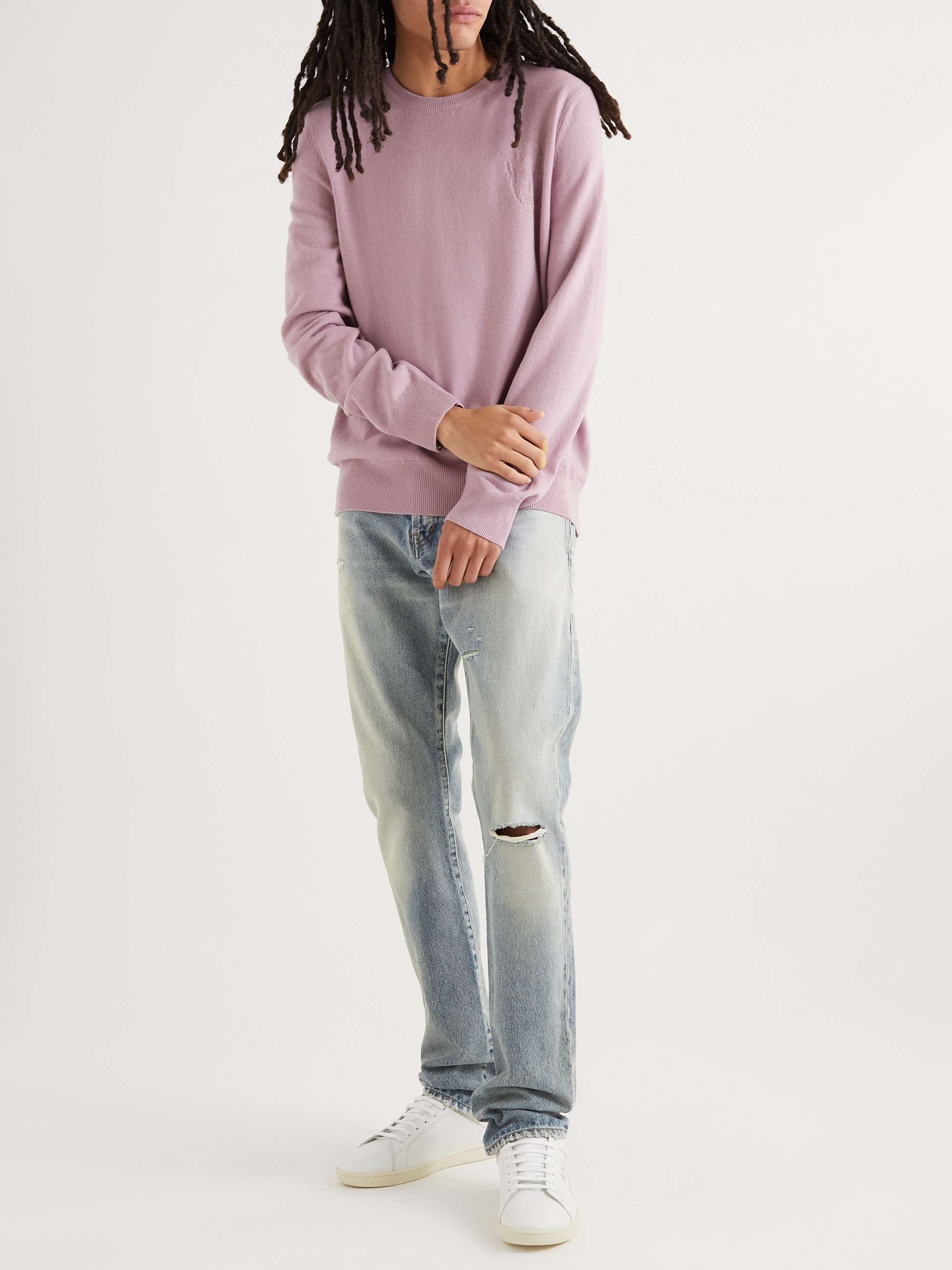 ALEXANDER MCQUEEN Instarsia Cashmere Sweater