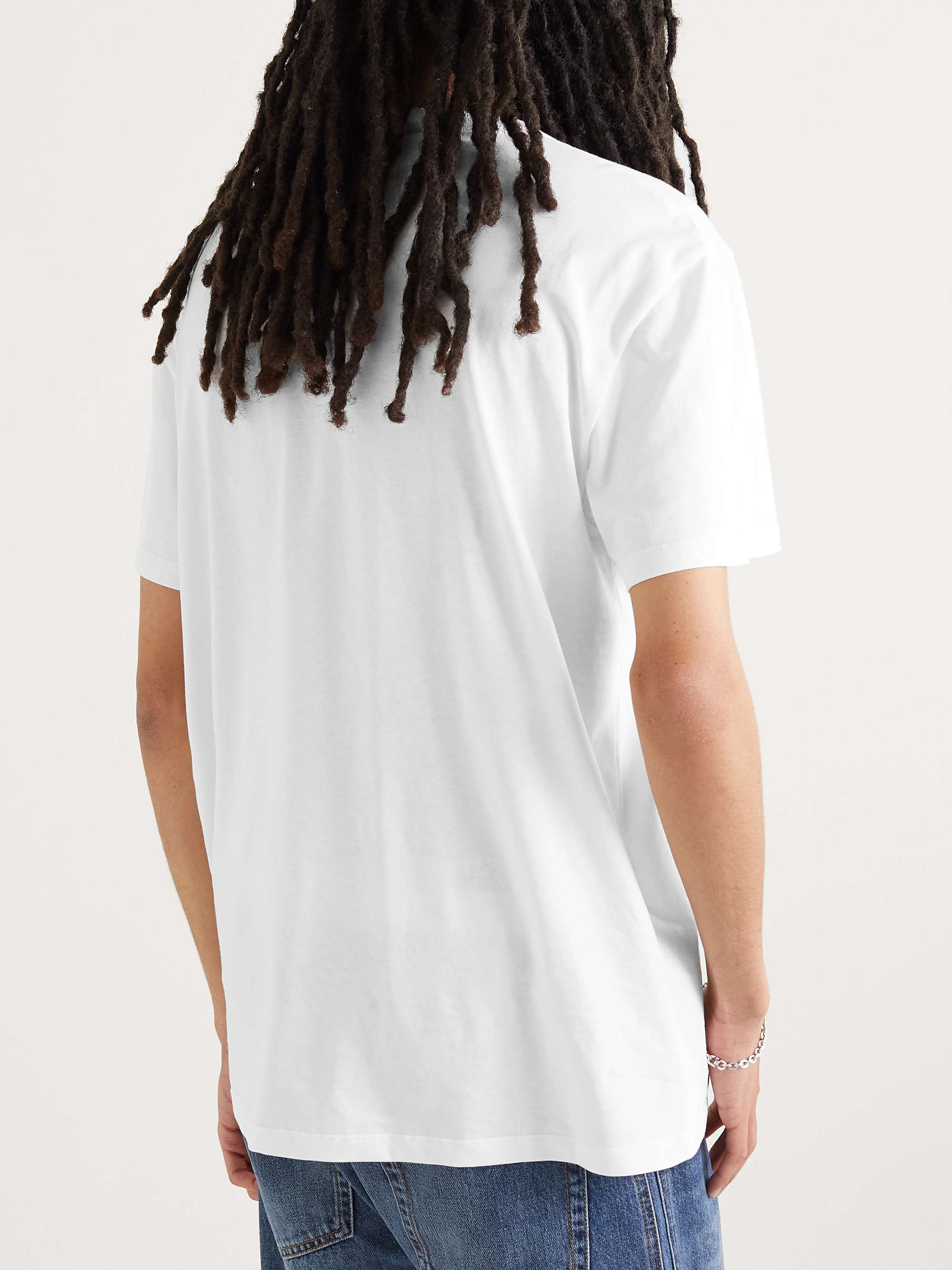 ALEXANDER MCQUEEN Logo-Print Cotton-Jersey T-Shirt