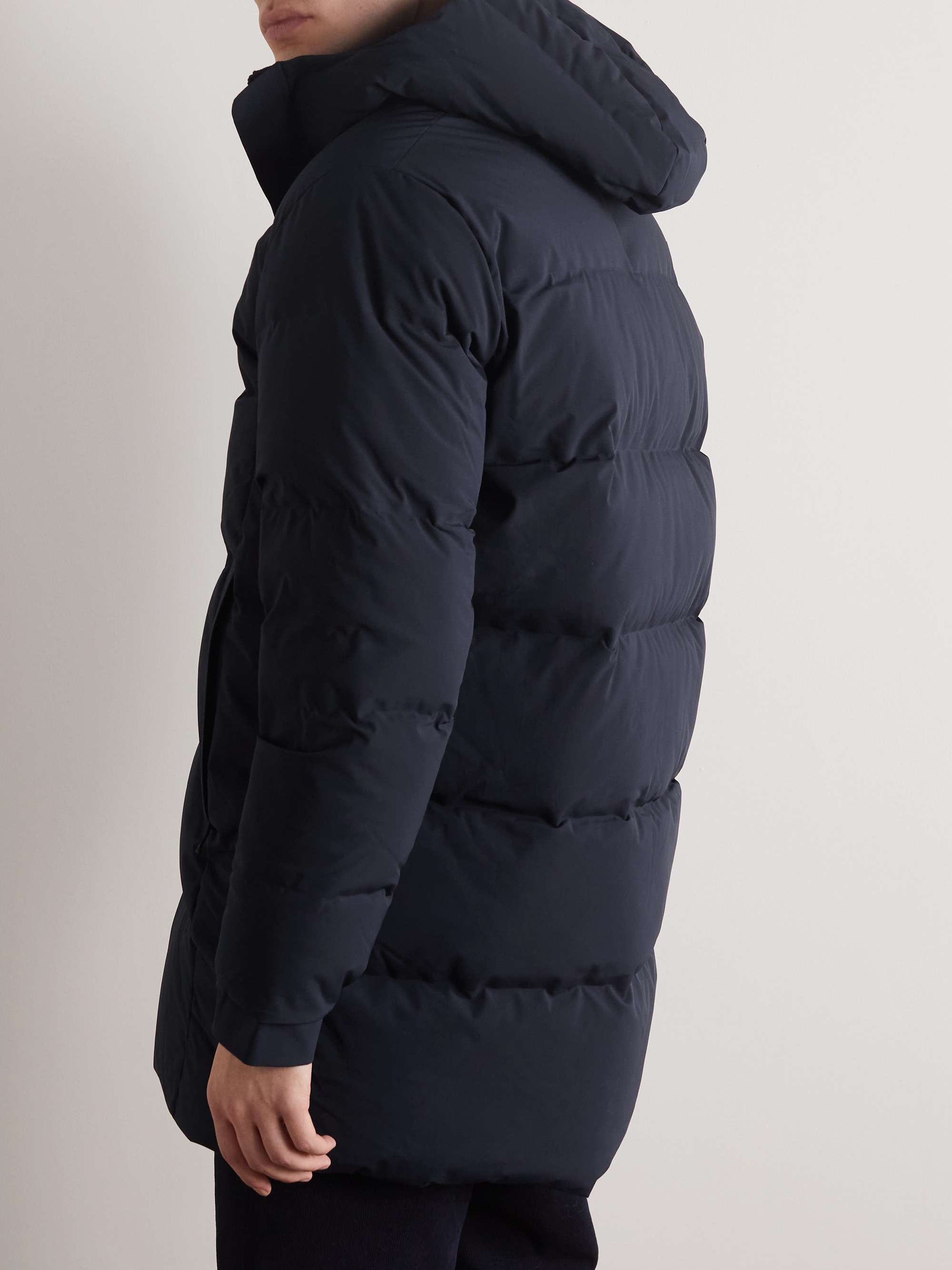 NN07 Golf 8181 Quilted Shell Hooded Down Jacket