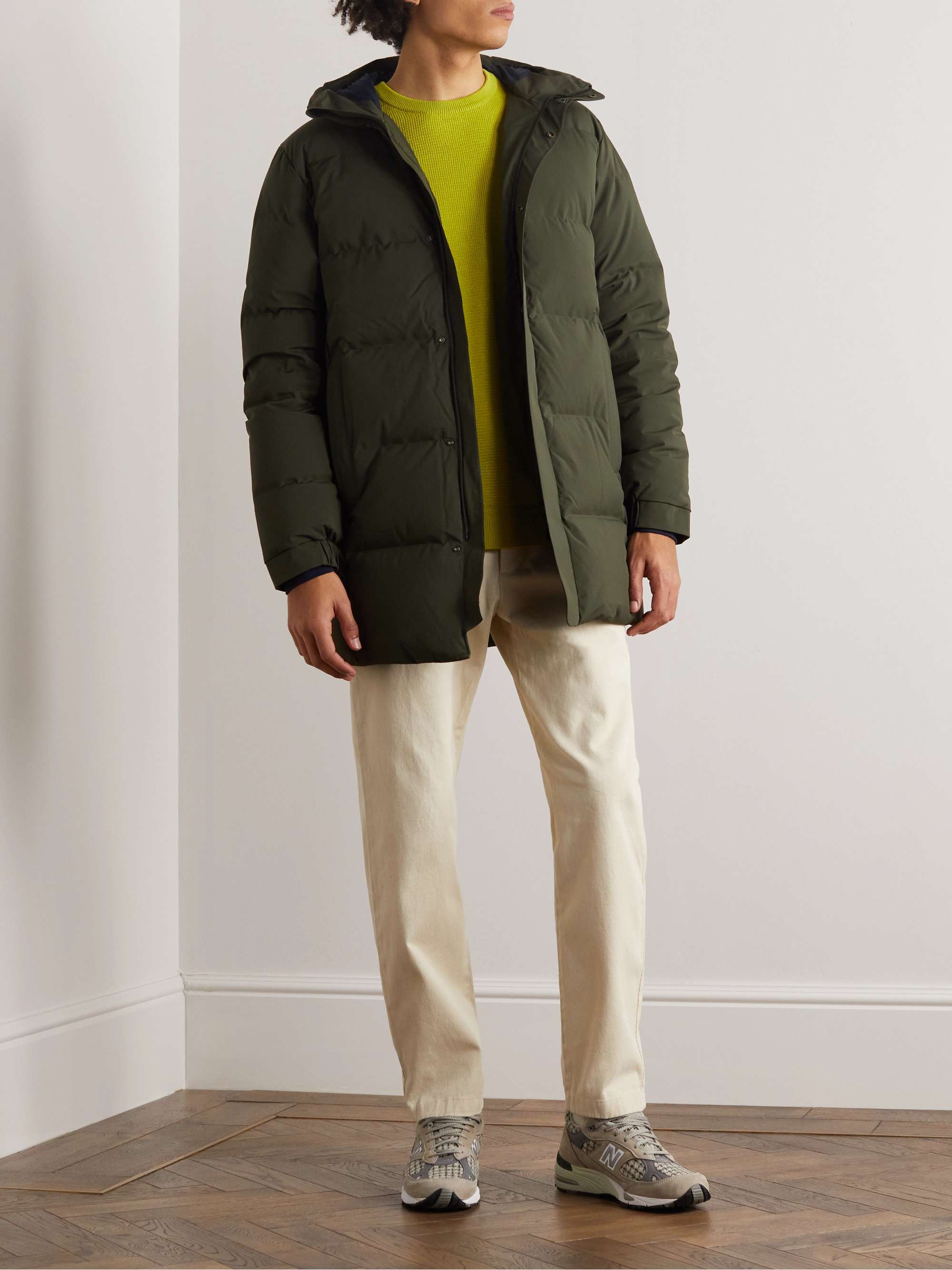 NN07 Golf 8181 Quilted Shell Hooded Down Jacket