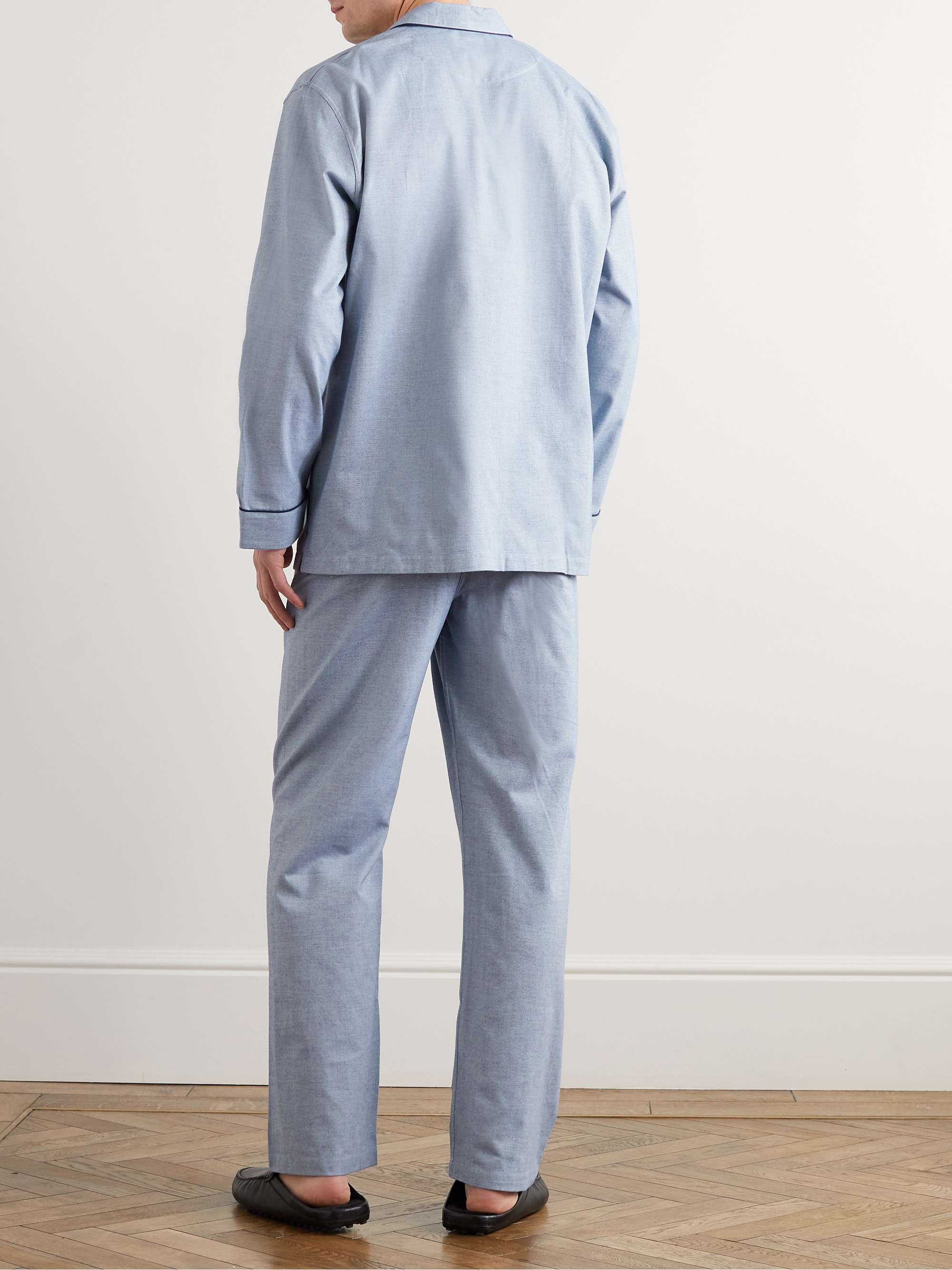 KINGSMAN Herringbone Brushed Cotton Pyjama Set